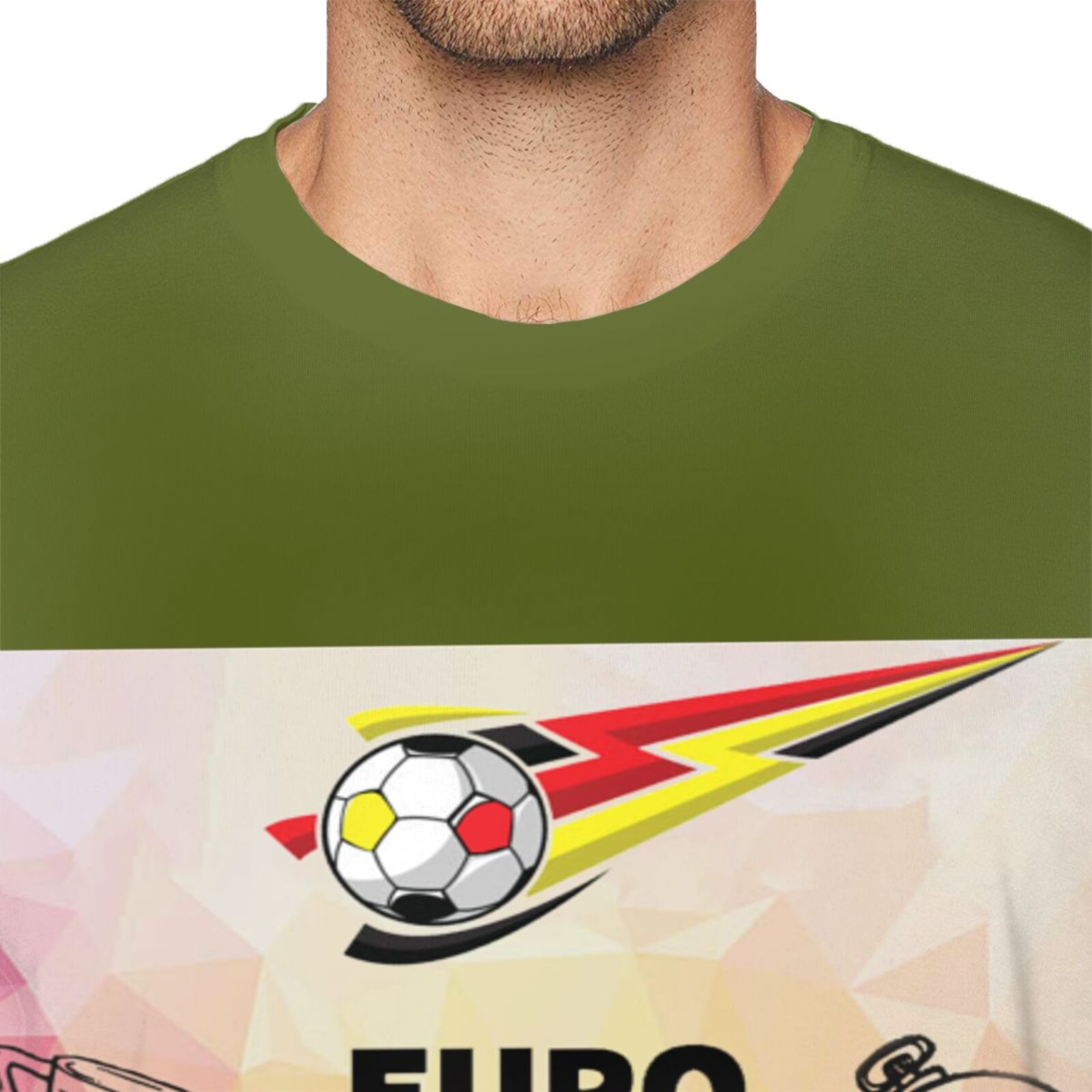Men's Germany EURO 2024 Basic Short Sleeve T-Shirt BST1771