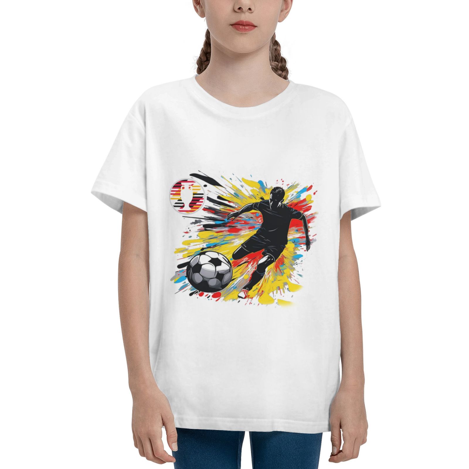 Kid's Germany EURO 2024 Teenage T-shirt TET1756