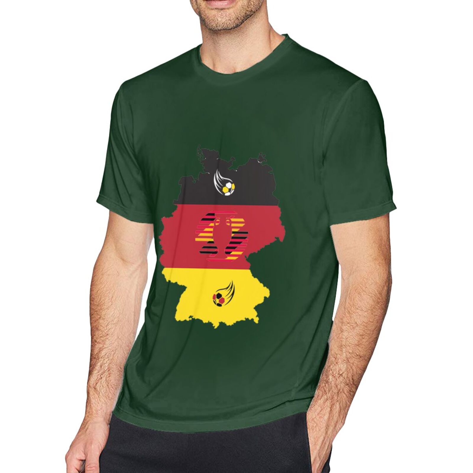 Men's Germany EURO 2024 Basic Short Sleeve T-Shirt BST1770