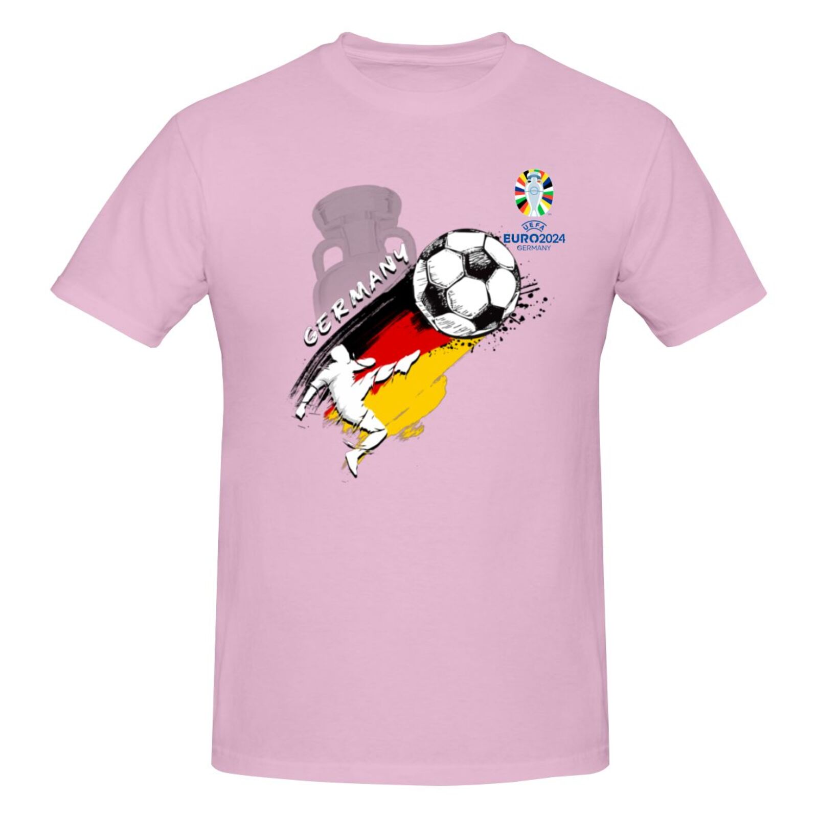 Men's Germany EURO 2024 Basic Short Sleeve T-Shirt BST1679