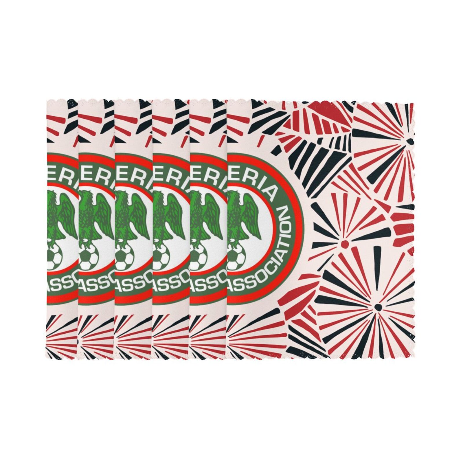 Nigeria Placemat Set Of 6 PFD2052