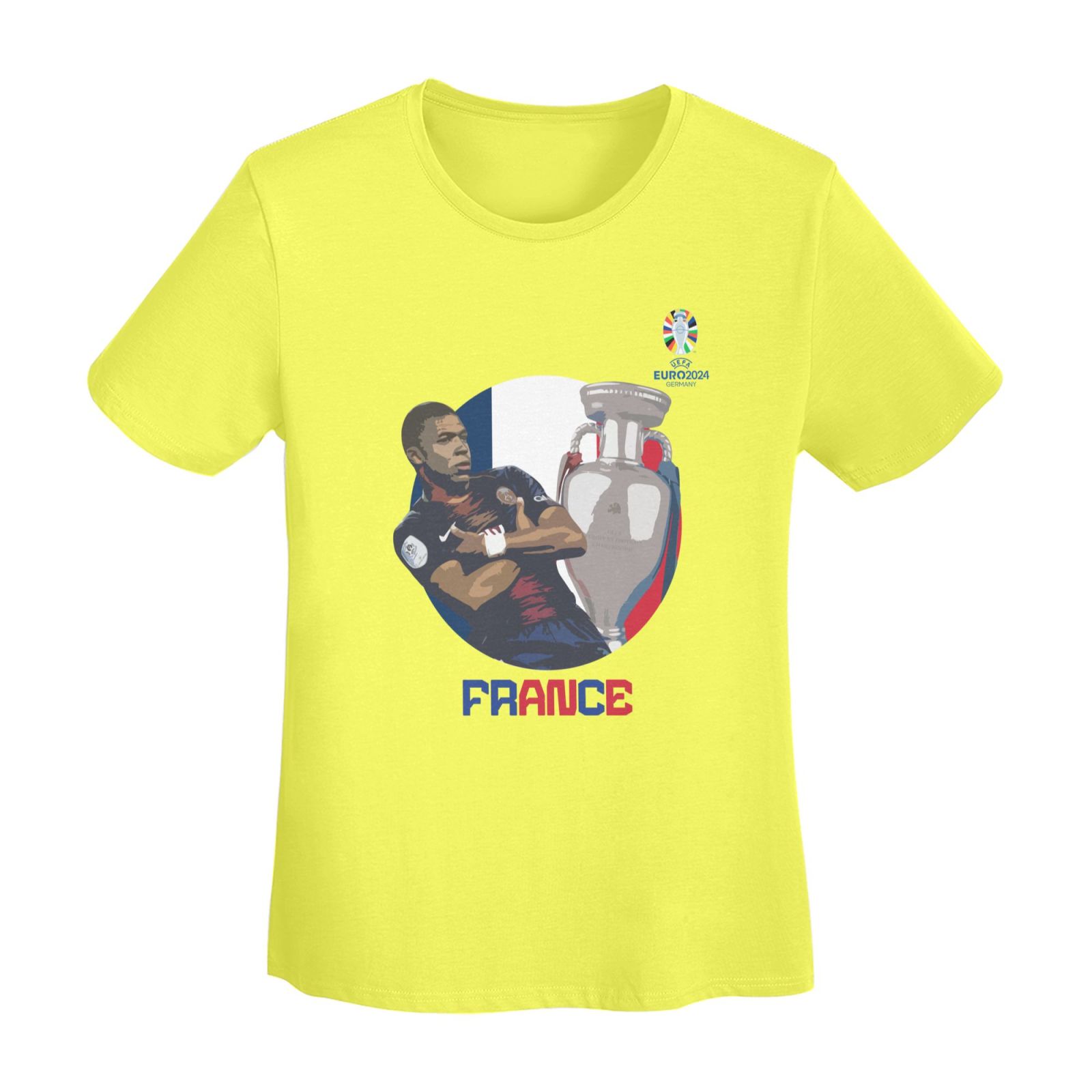 Women's France EURO 2024 Basic Short Sleeve T-Shirt WBT1730