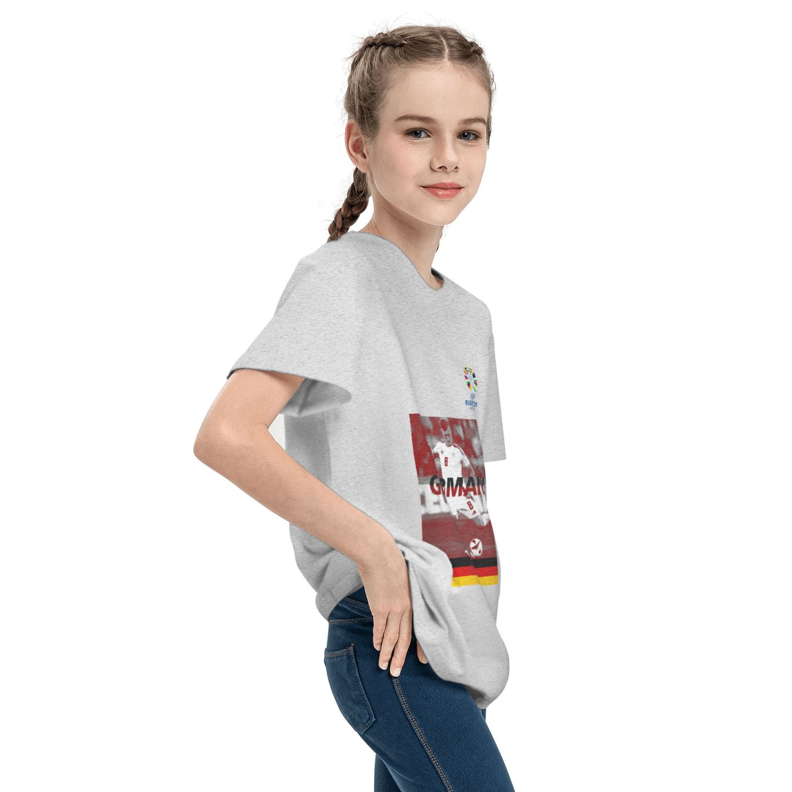 Kid's Germany EURO 2024 Teenage T-shirt TET1710