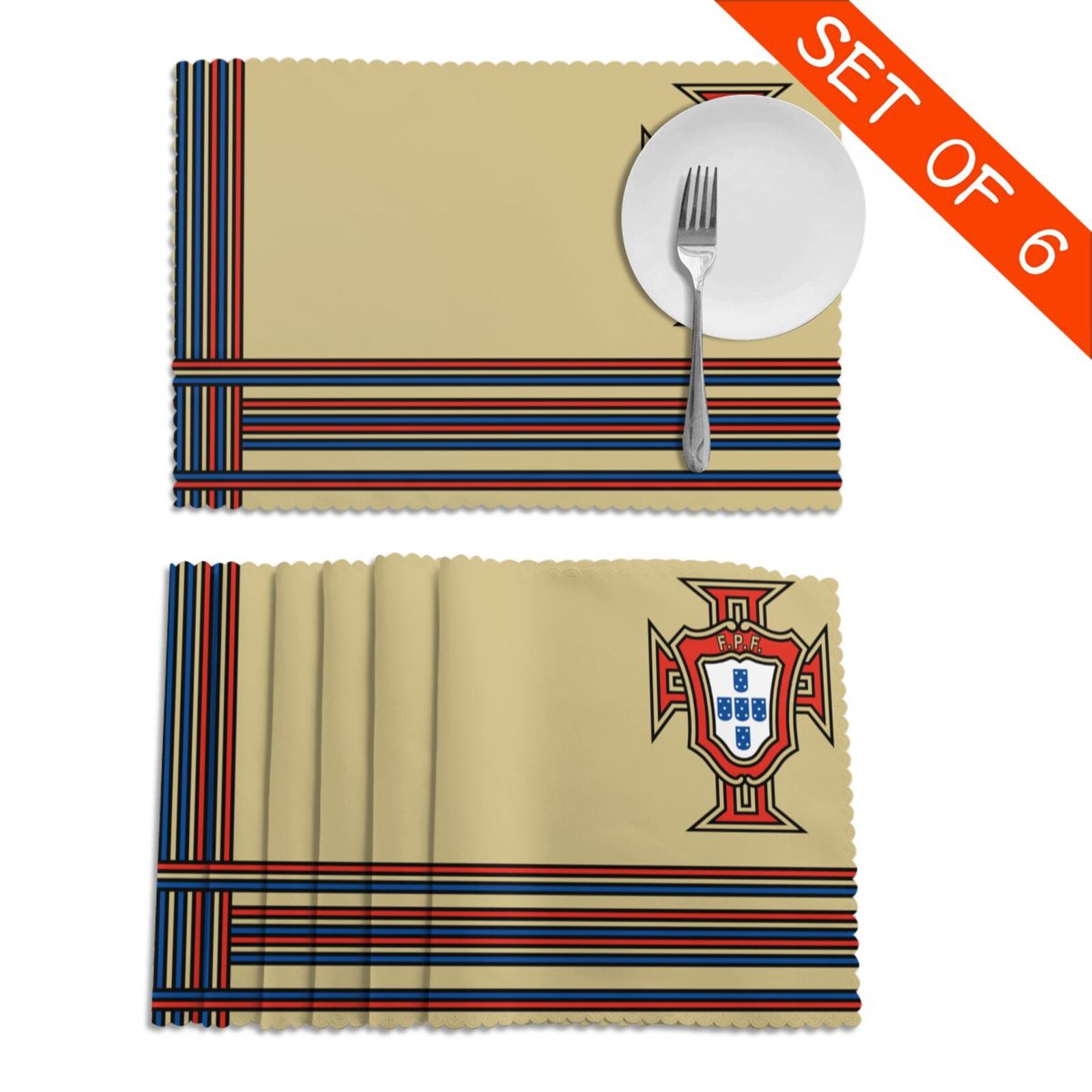 Portugal Placemat Set Of 6 PFD2073
