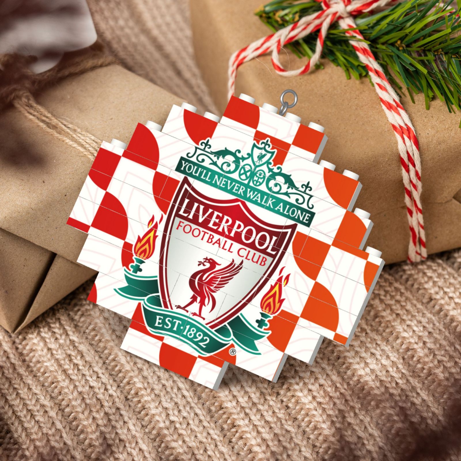 Liverpool Building Block Puzzle Ornament BBP2101