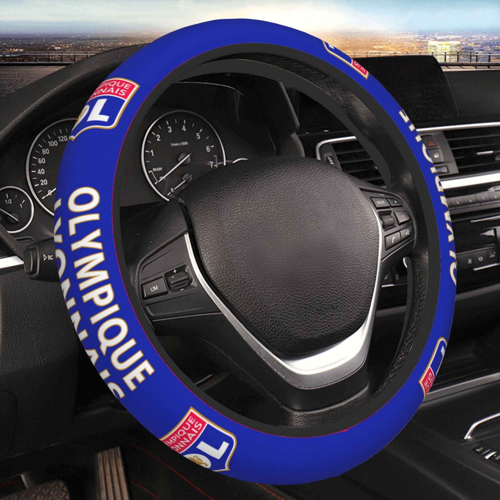 Olympique Lyonnais Steering Wheel Cover ESW2393