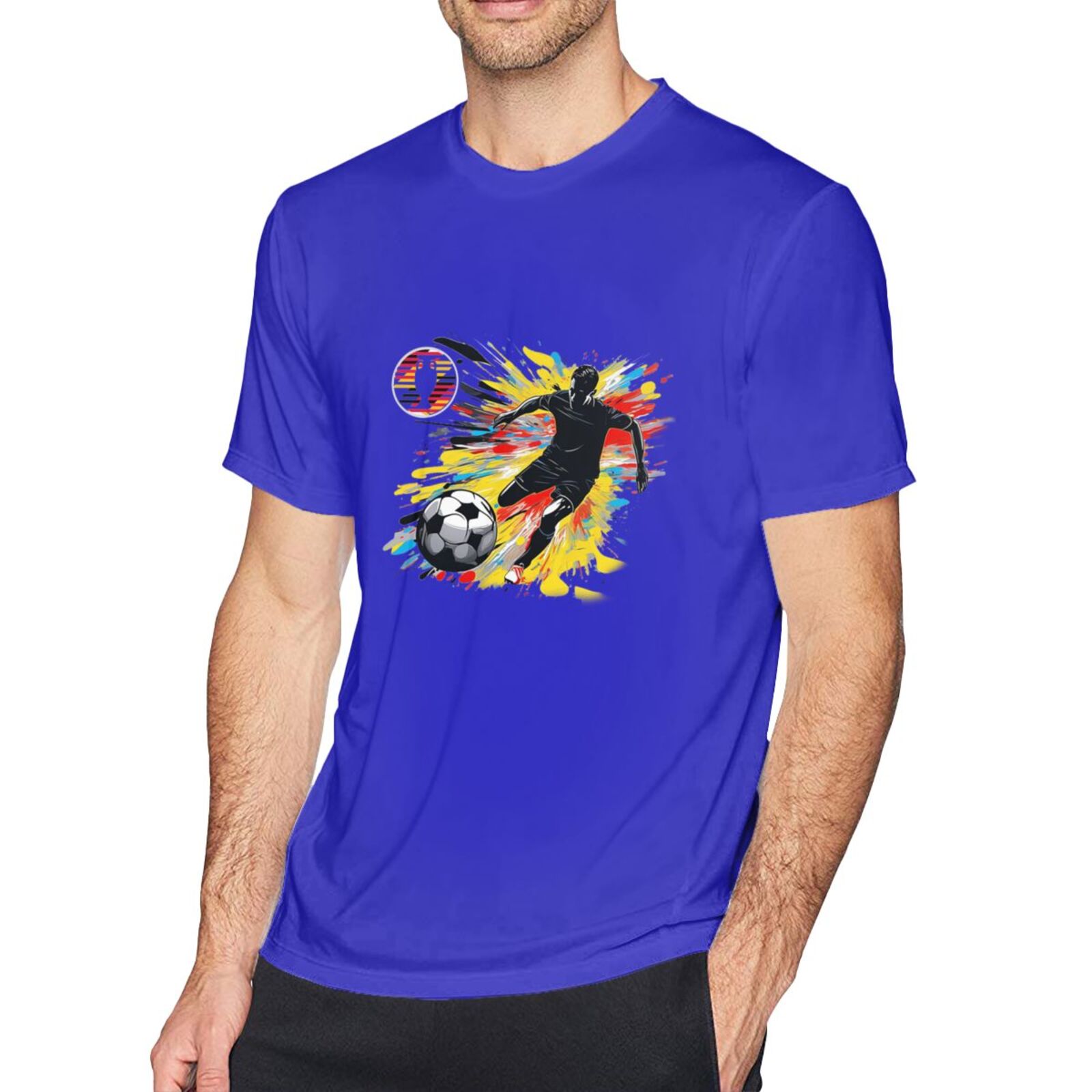 Men's Germany EURO 2024 Basic Short Sleeve T-Shirt BST1748