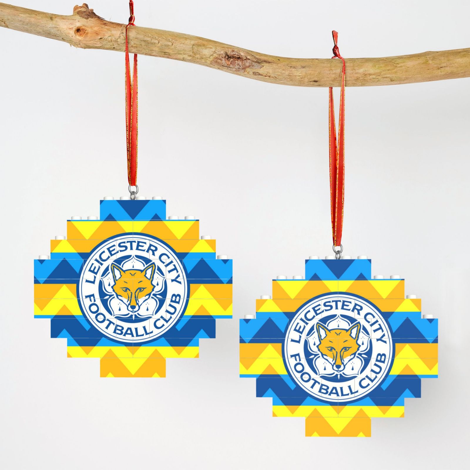 Leicester City Building Block Puzzle Ornament BBP2111