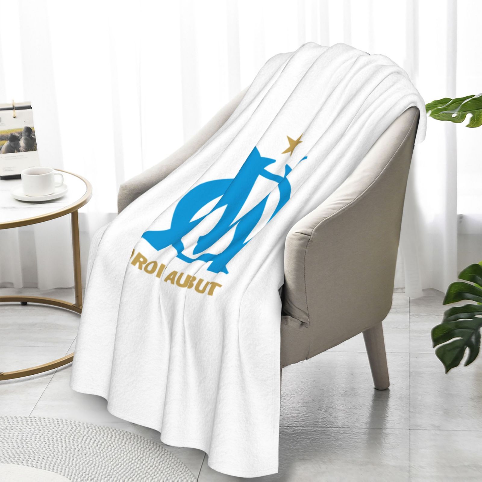 Olympique Marselile Flannel Blanket FLB1578