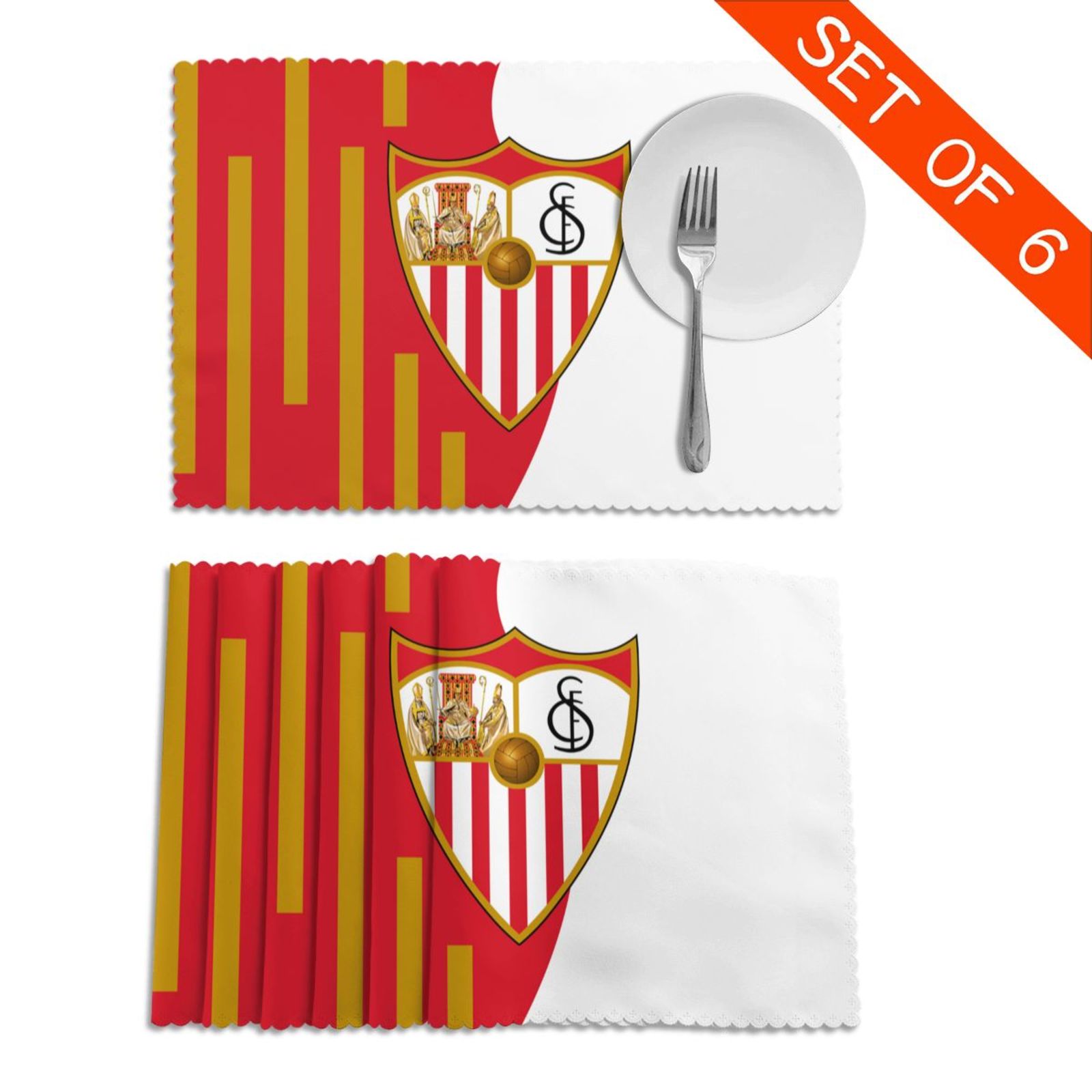 Sevilla Building Placemat Set Of 6 PFD2050