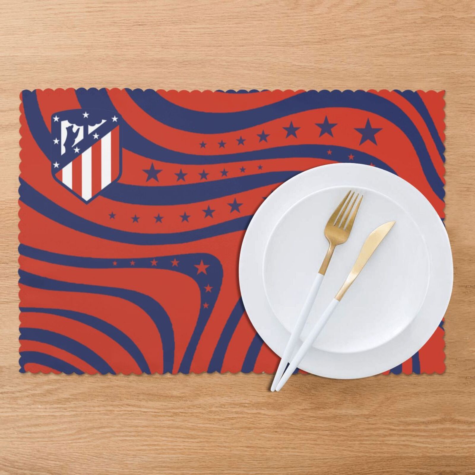 Atletico Madrid Placemat Set Of 6 PFD2274