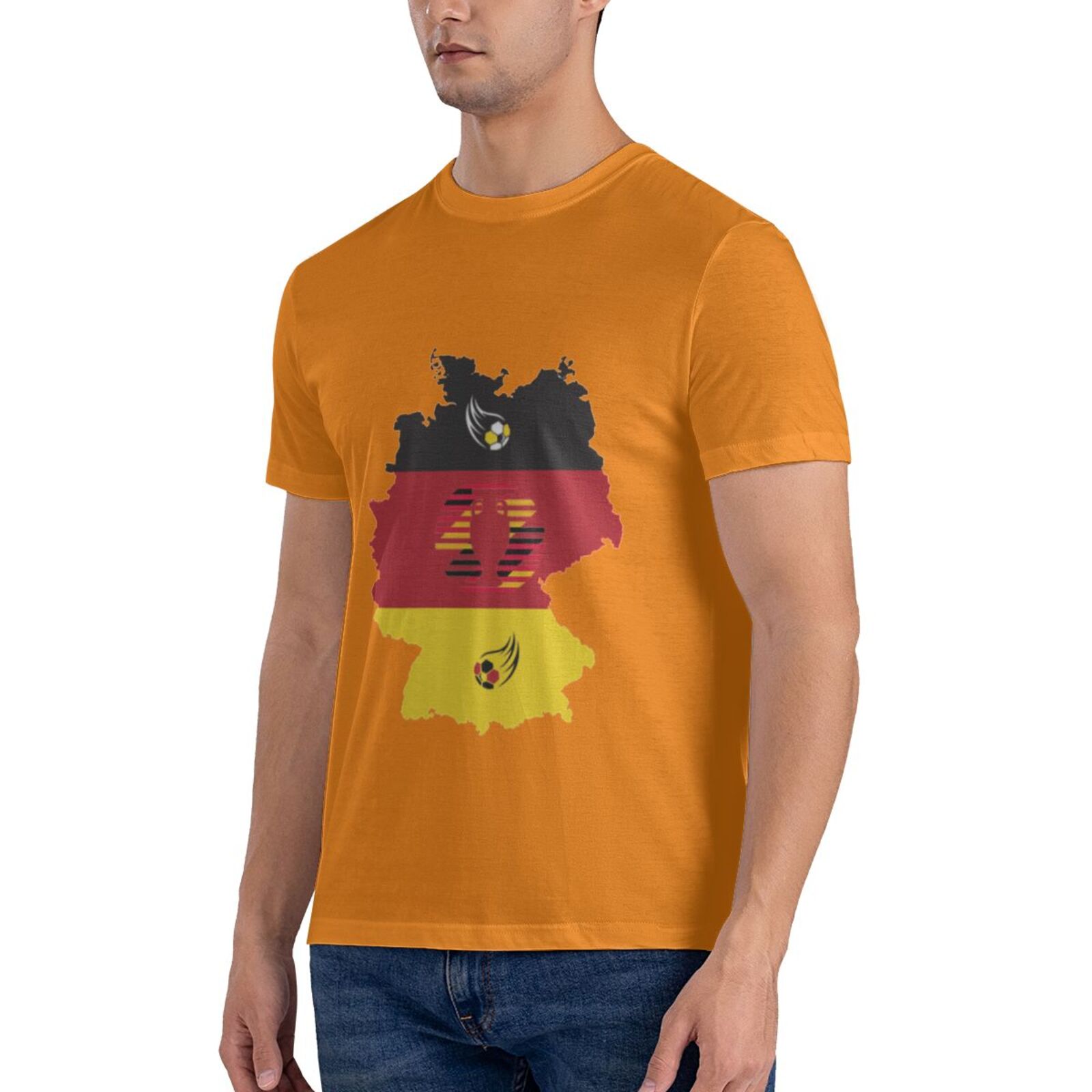 Men's Germany EURO 2024 Basic Short Sleeve T-Shirt BST1770