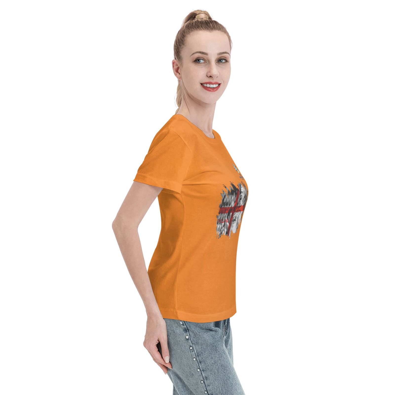 Woman's England EURO 2024 Basic Short Sleeve T-Shirt WBT1712