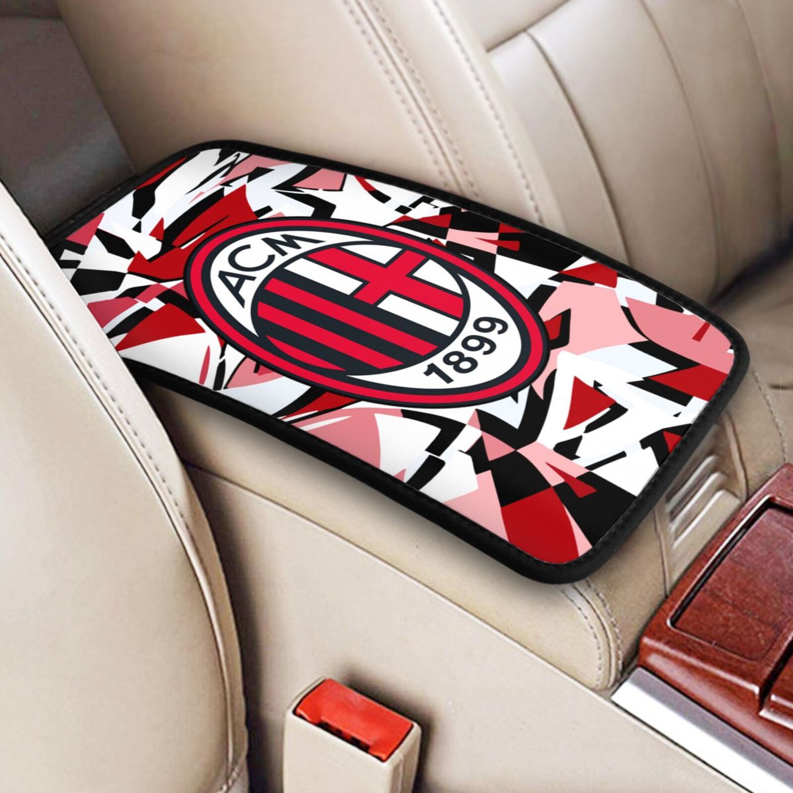 AC Milan Car Handrail Box Cushion CHC2615