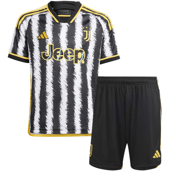 Kid's Juventus Home Jersey+Shorts 23/24