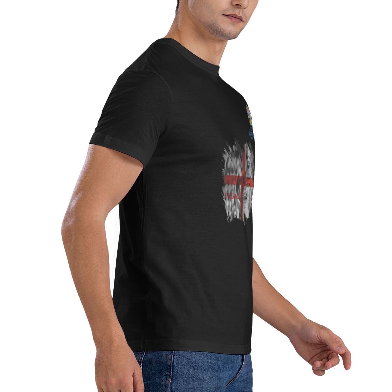 Men's England EURO 2024 Basic Short Sleeve T-Shirt BST1713