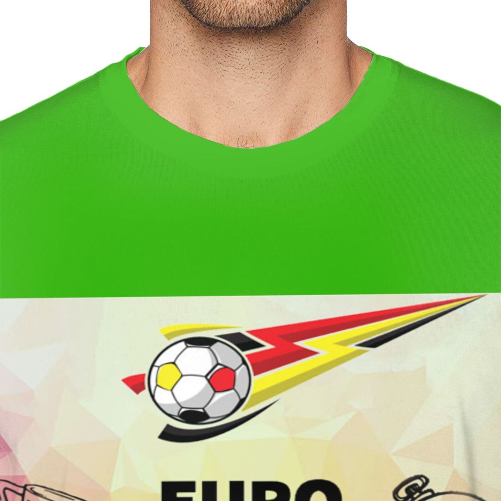 Men's Germany EURO 2024 Basic Short Sleeve T-Shirt BST1771