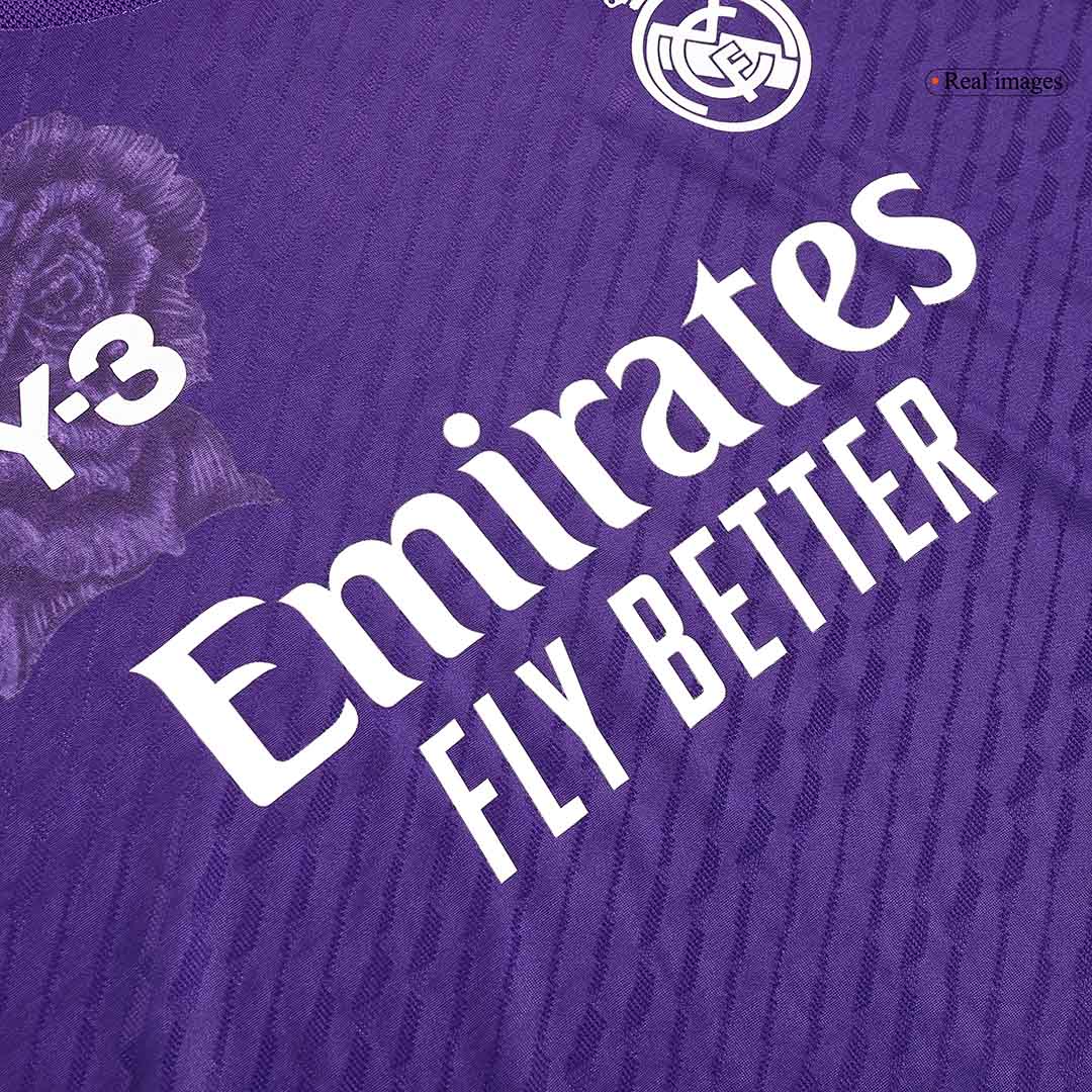 Real Madrid Y-3 Fourth Jersey Black Player Version 23/24