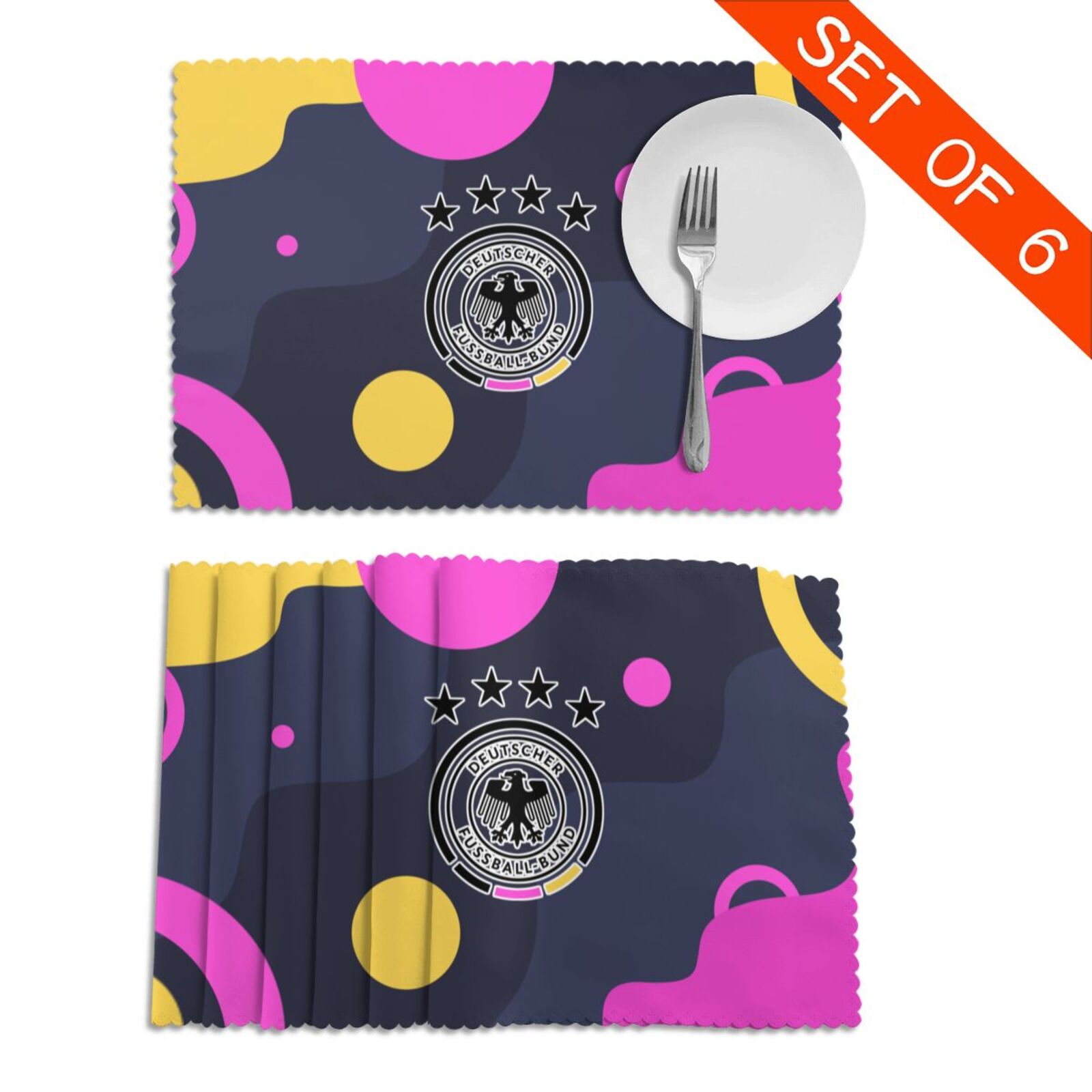 Germany Placemat Set Of 6 PFD2296