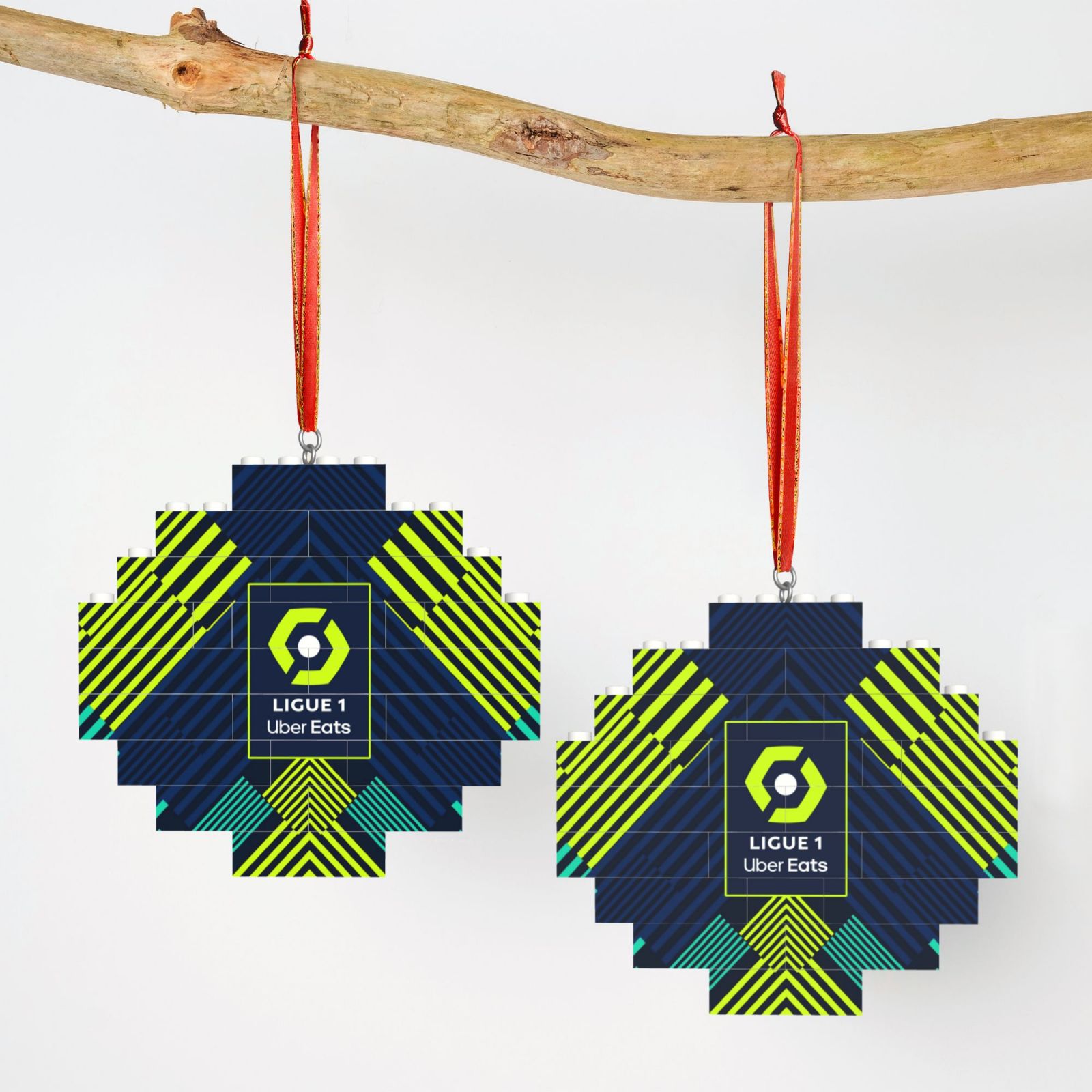 France Football League Building Block Puzzle Ornament BBP2034