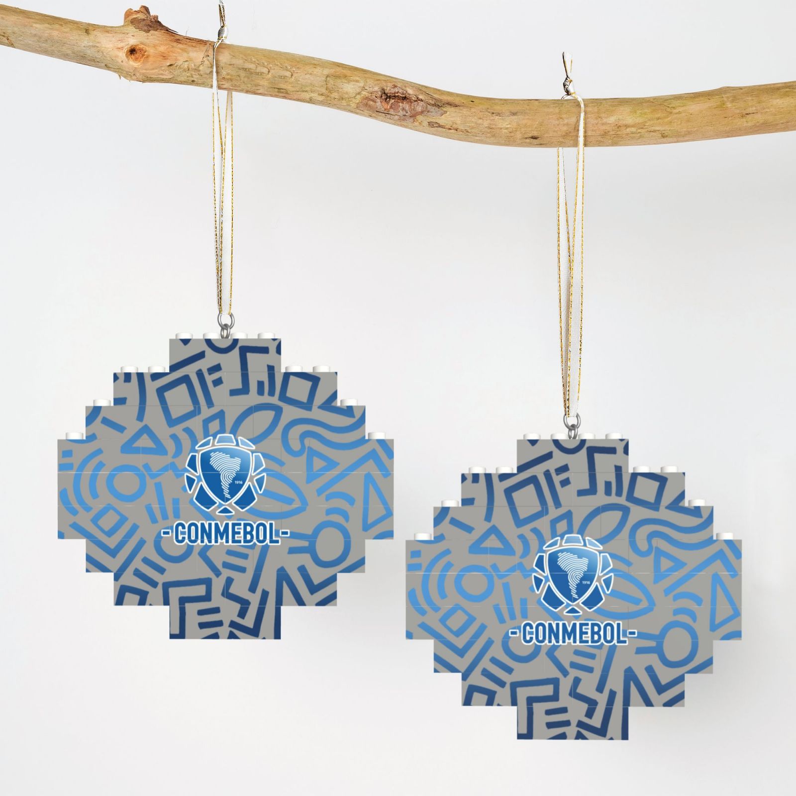 South American Building Block Puzzle Ornament BBP1987