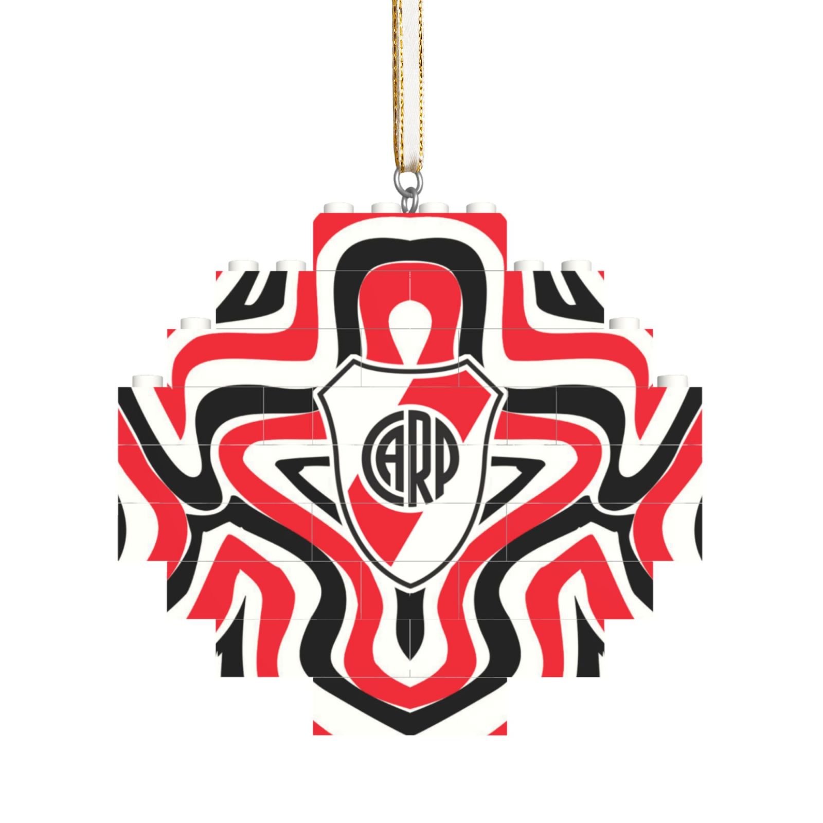 River Plate Building Block Puzzle Ornament BBP2008