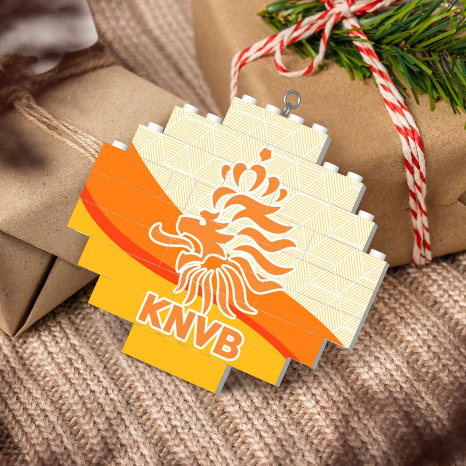 Netherlands Building Block Puzzle Ornament BBP2112