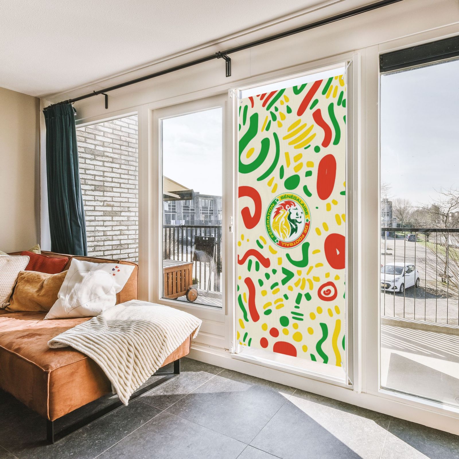 Senegal Door Cover Decorated Banner DCB2794