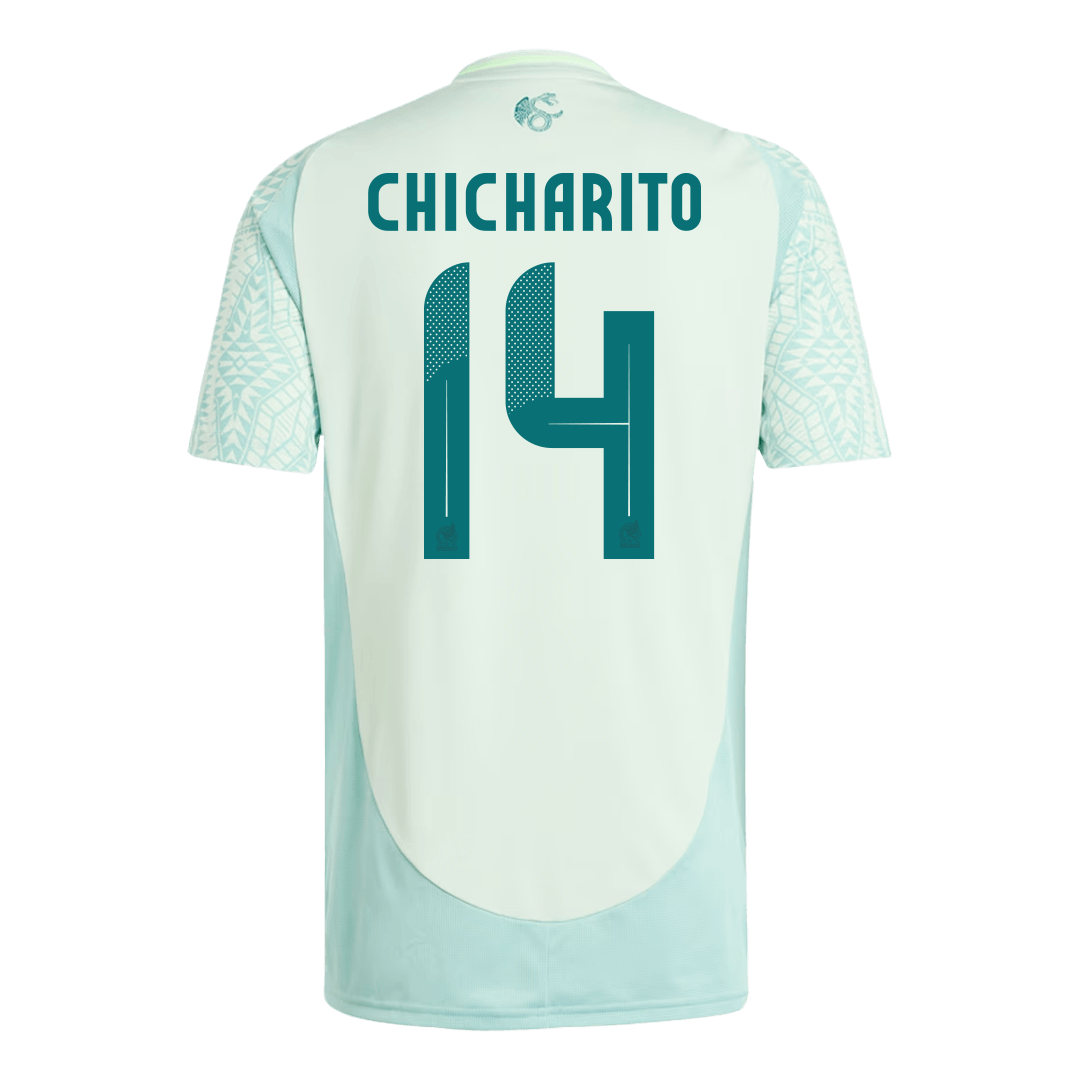 Javier Hernandez Chicharito #14 Mexico Away Jersey Copa America 2024
