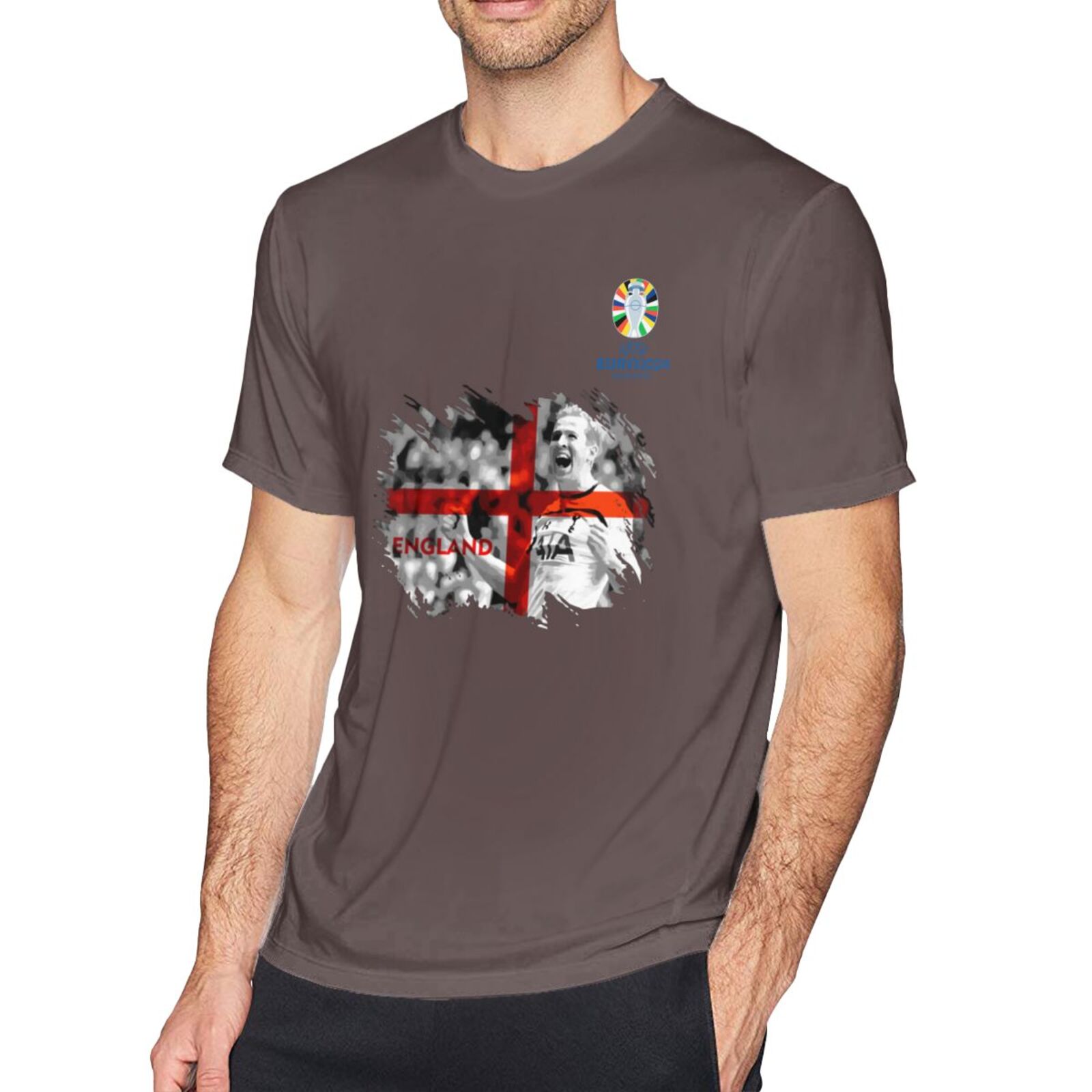 Men's England EURO 2024 Basic Short Sleeve T-Shirt BST1713
