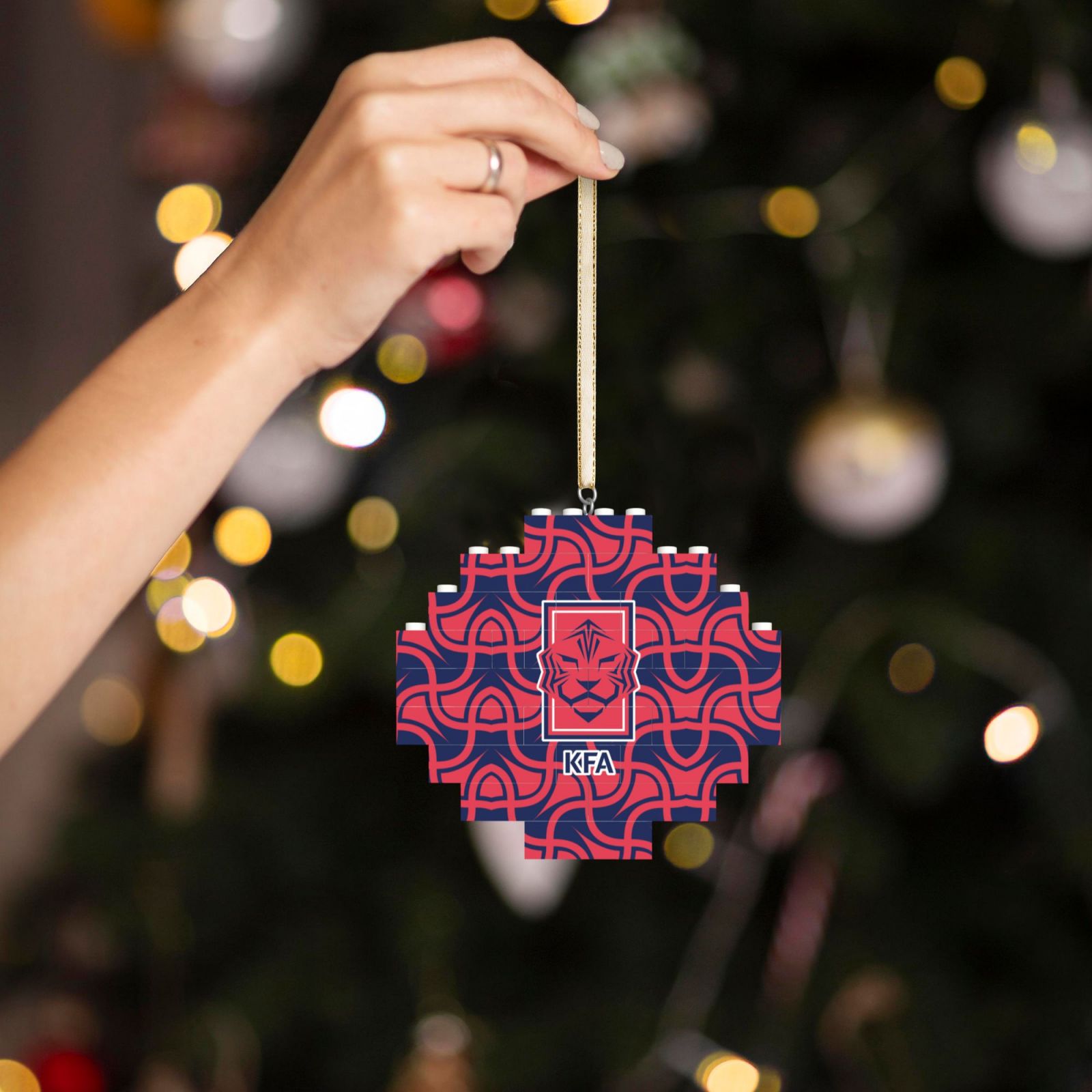 South Korea Building Block Puzzle Ornament BBP2011