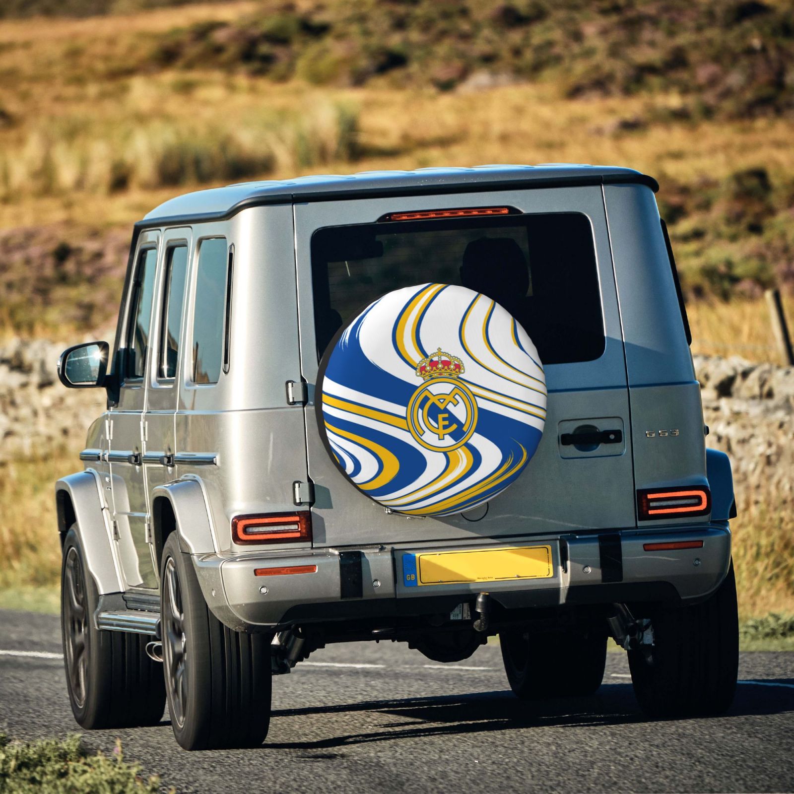 Real Madrid Car Tire Dust Cover TIC2762