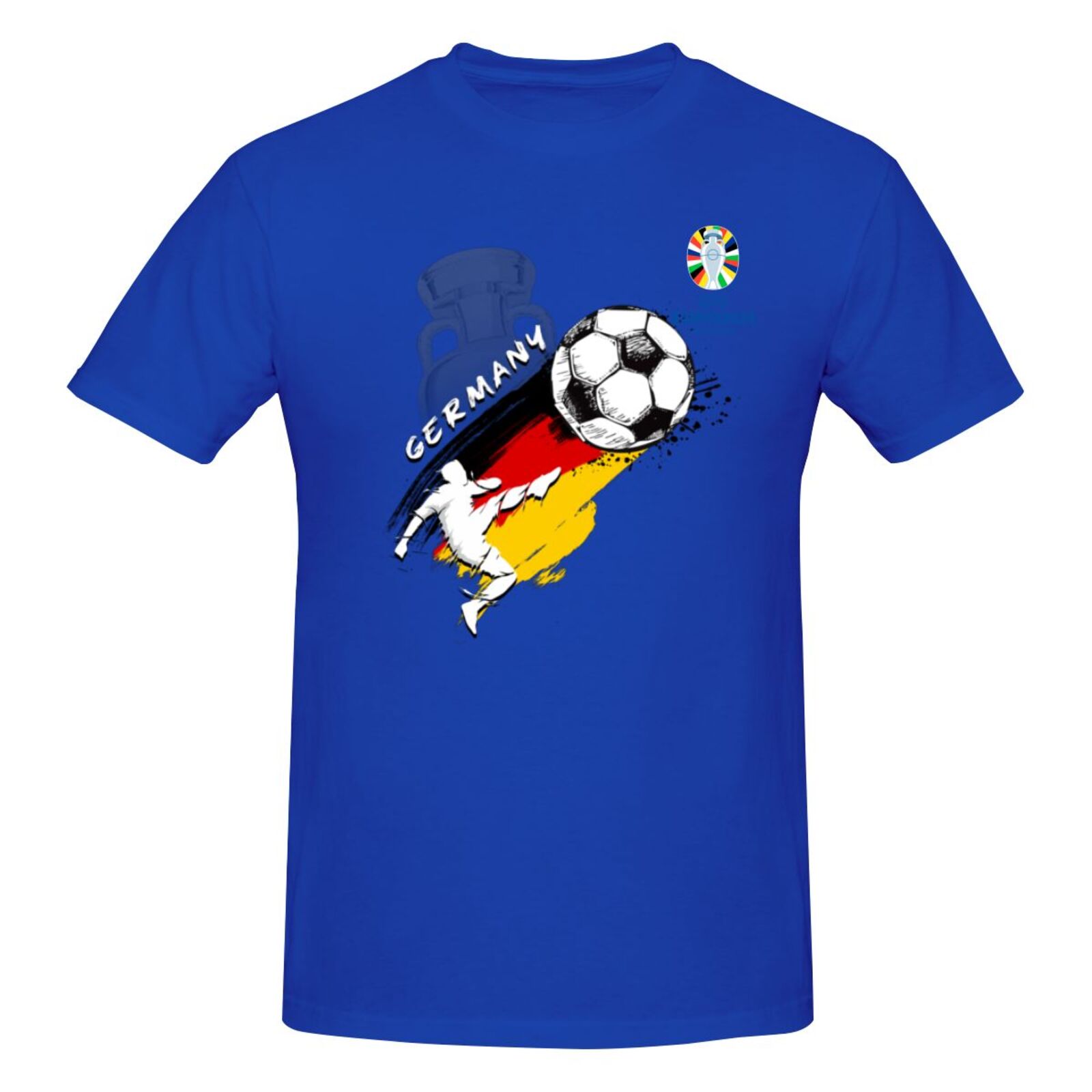 Men's Germany EURO 2024 Basic Short Sleeve T-Shirt BST1679
