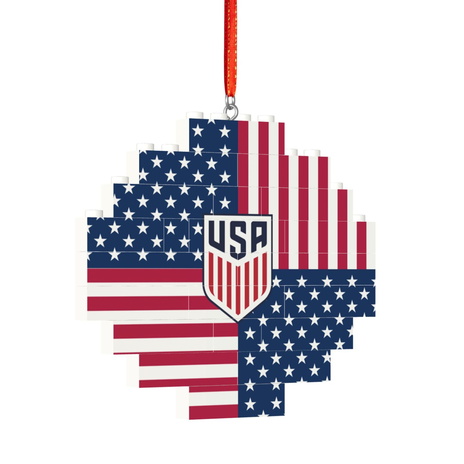 USMNT Building Block Puzzle Ornament BBP2029