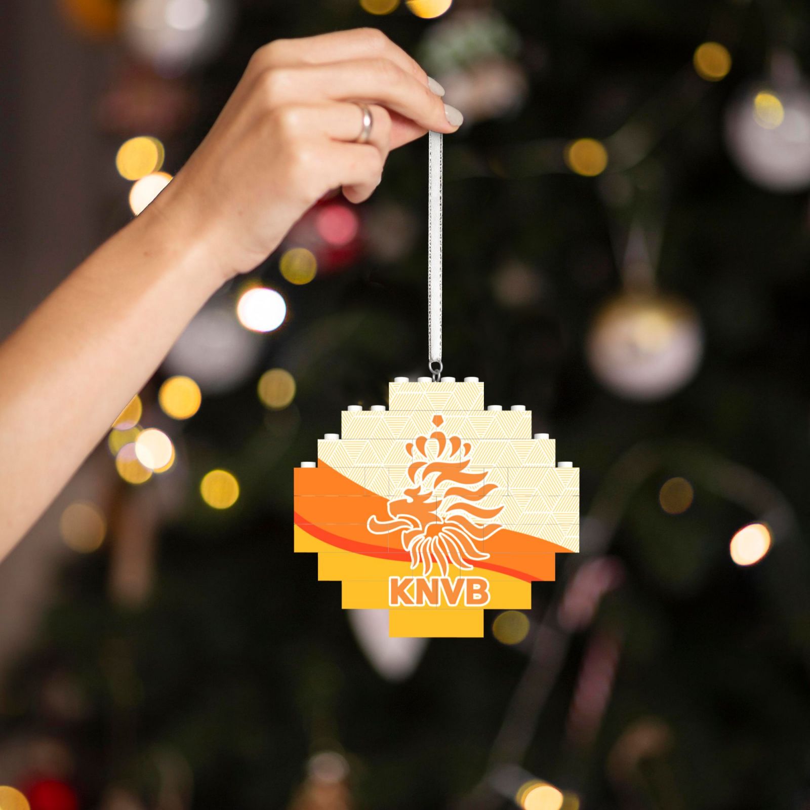 Netherlands Building Block Puzzle Ornament BBP2112