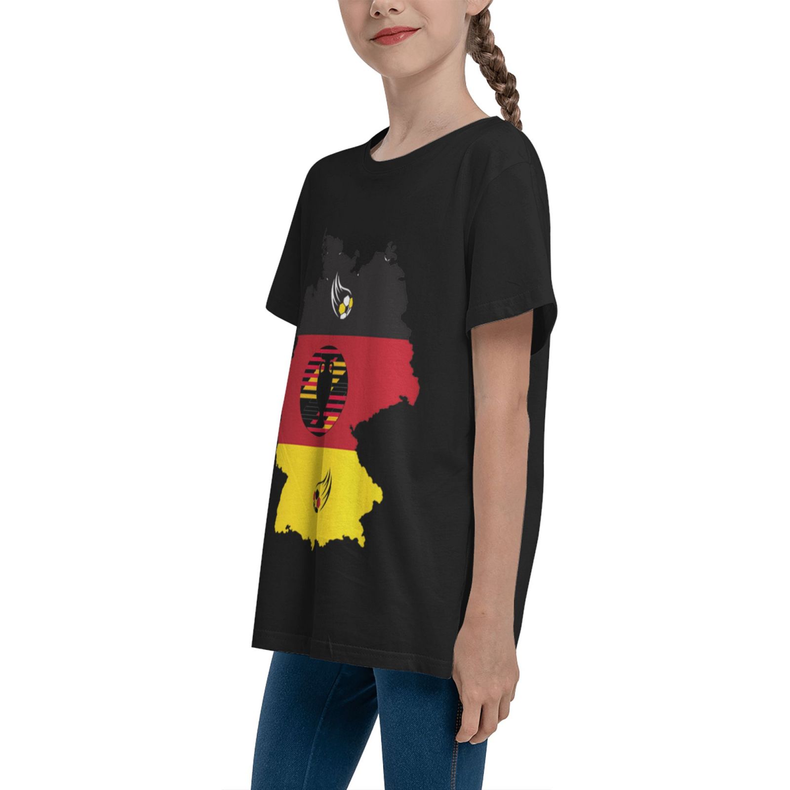 Kid's Germany EURO 2024 Teenage T-shirt TET1769