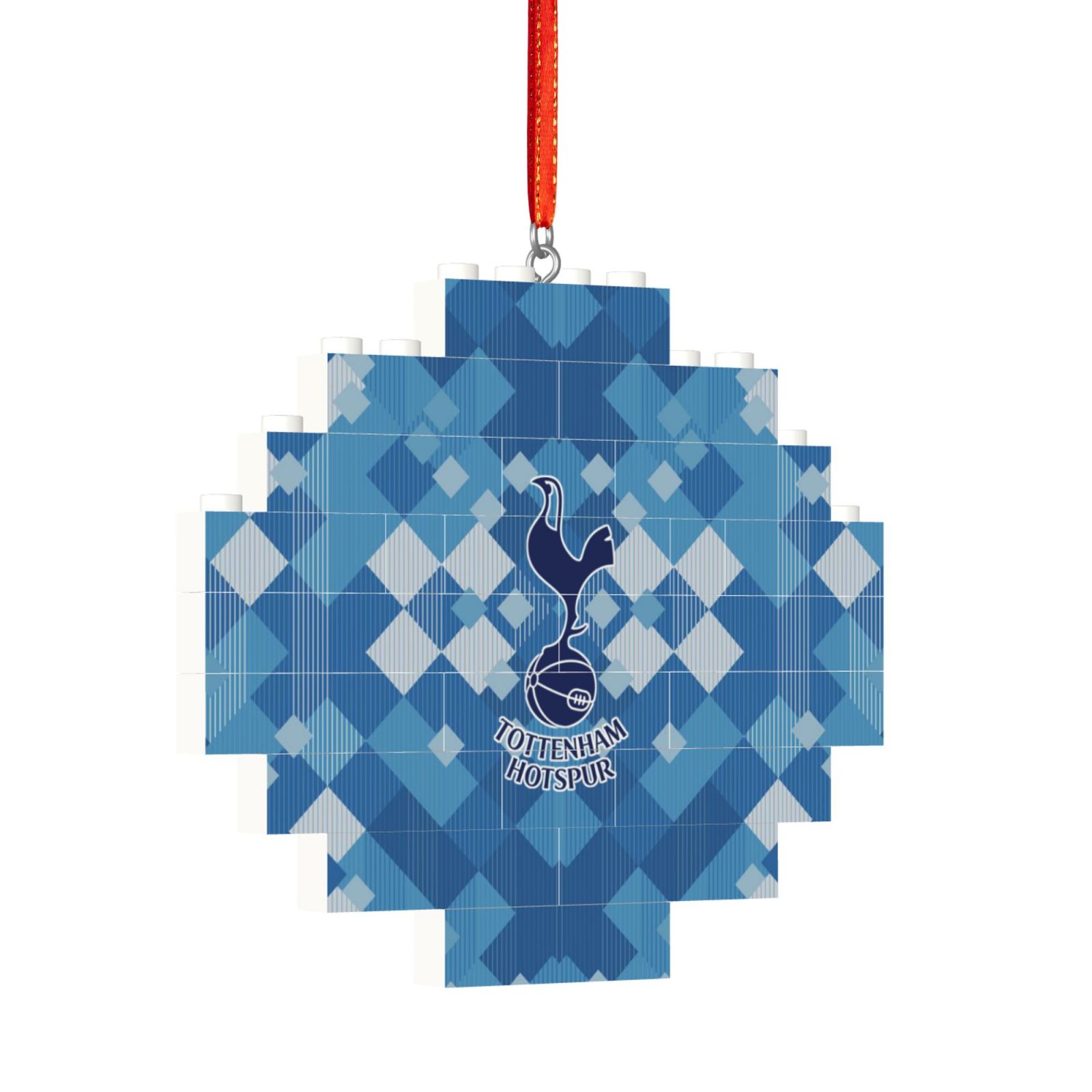 Tottenham Hotspur Building Block Puzzle Ornament BBP1992