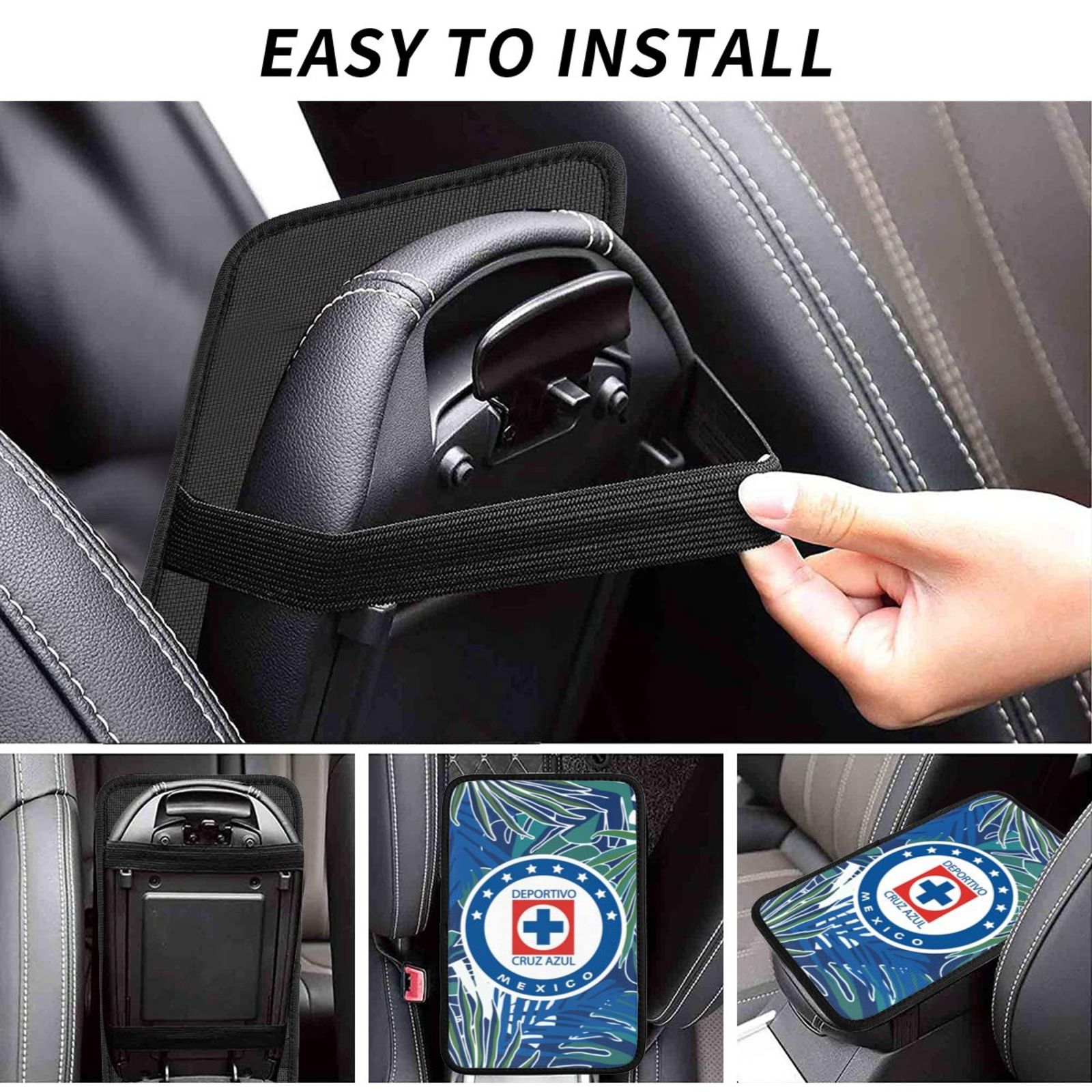 Cruz Azul Car Handrail Box Cushion CHC2589