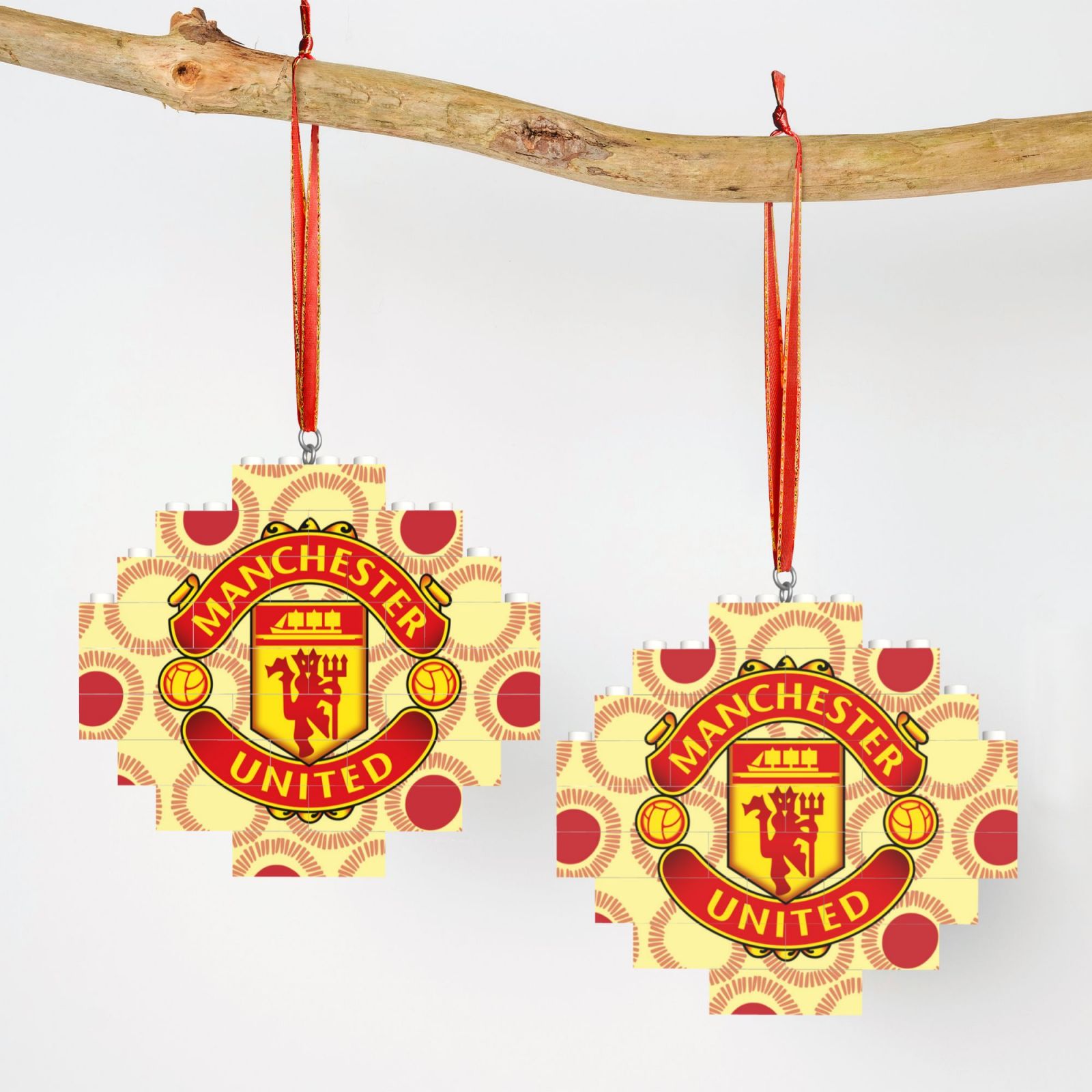 Manchester United Building Block Puzzle Ornament BBP2172
