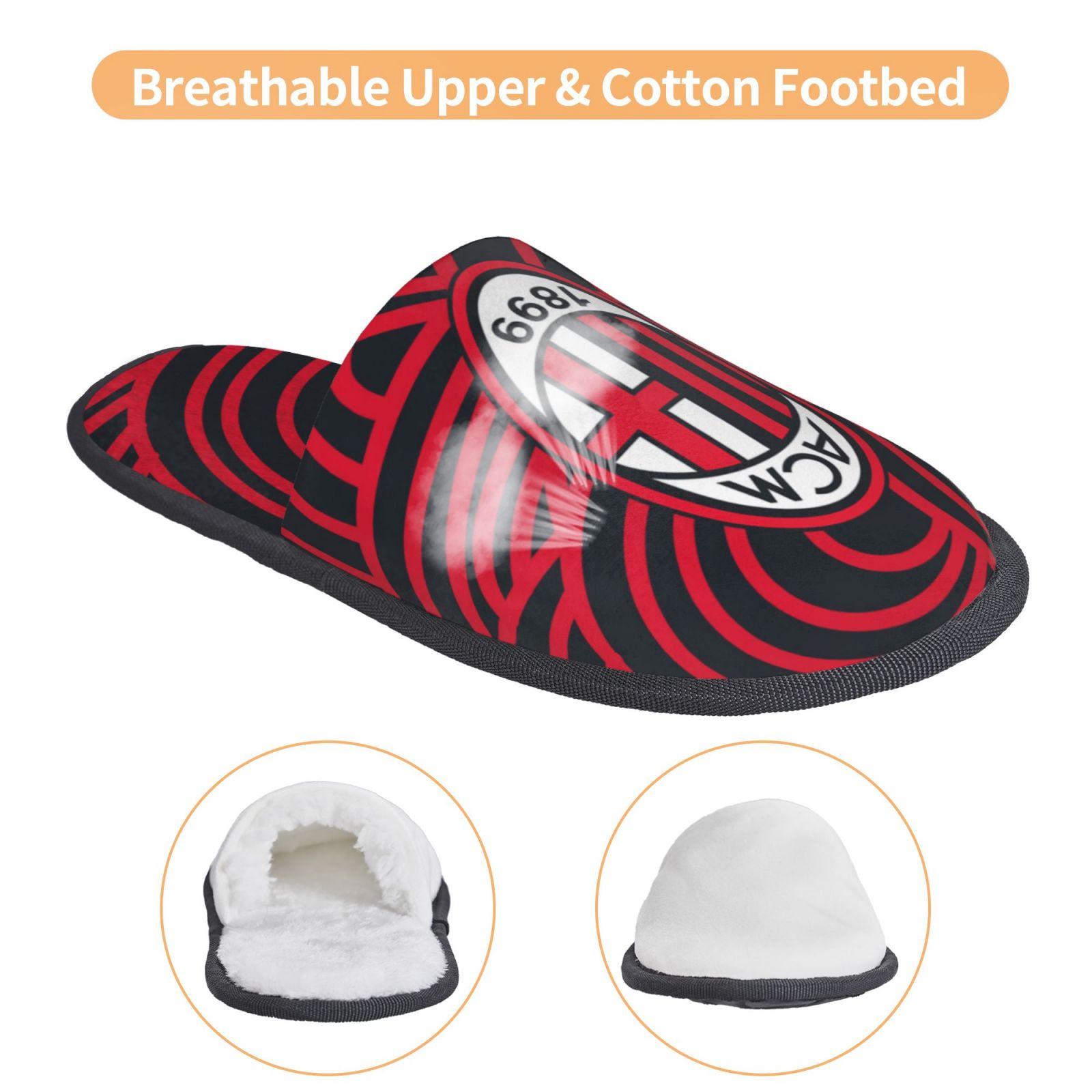AC Milan Cotton Slippers FSP2237