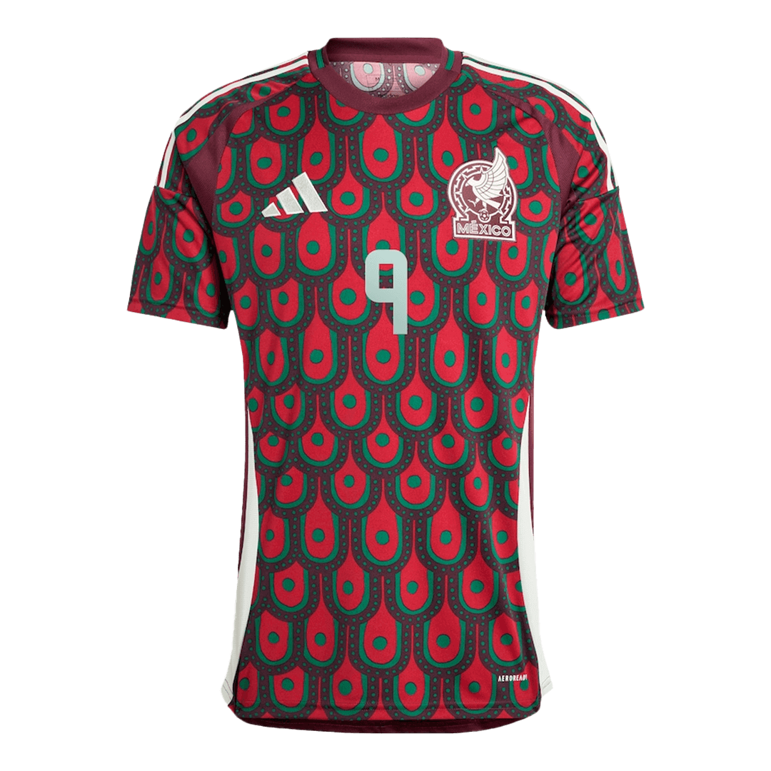 Raul Jimenez #9 Mexico Home Jersey Copa America 2024