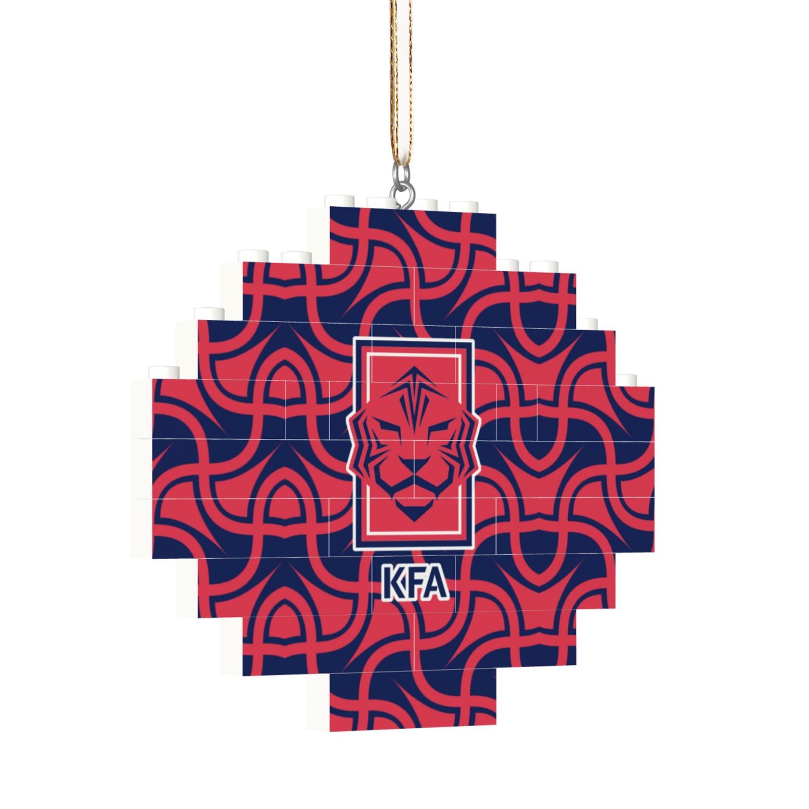 South Korea Building Block Puzzle Ornament BBP2011