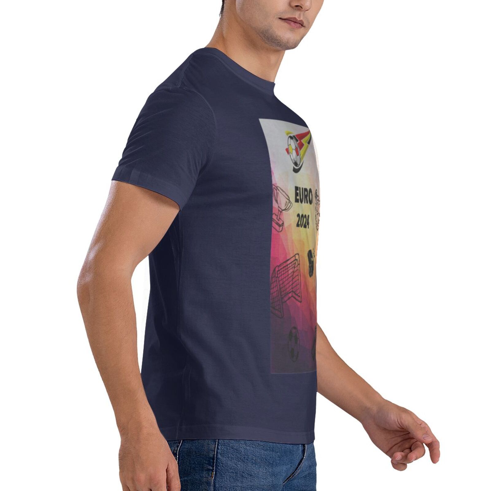 Men's Germany EURO 2024 Basic Short Sleeve T-Shirt BST1771