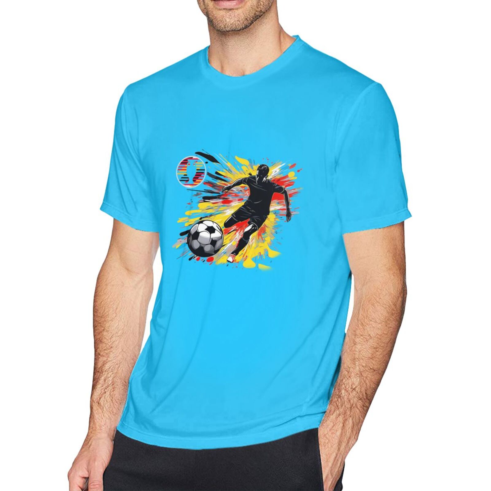 Men's Germany EURO 2024 Basic Short Sleeve T-Shirt BST1748