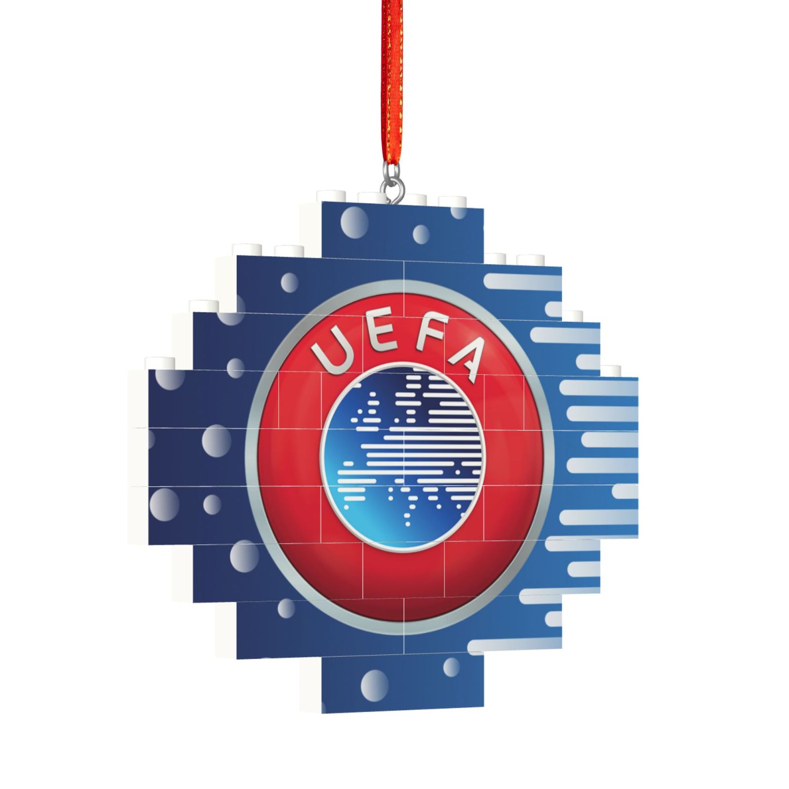 UEFA Building Block Puzzle Ornament BBP2097