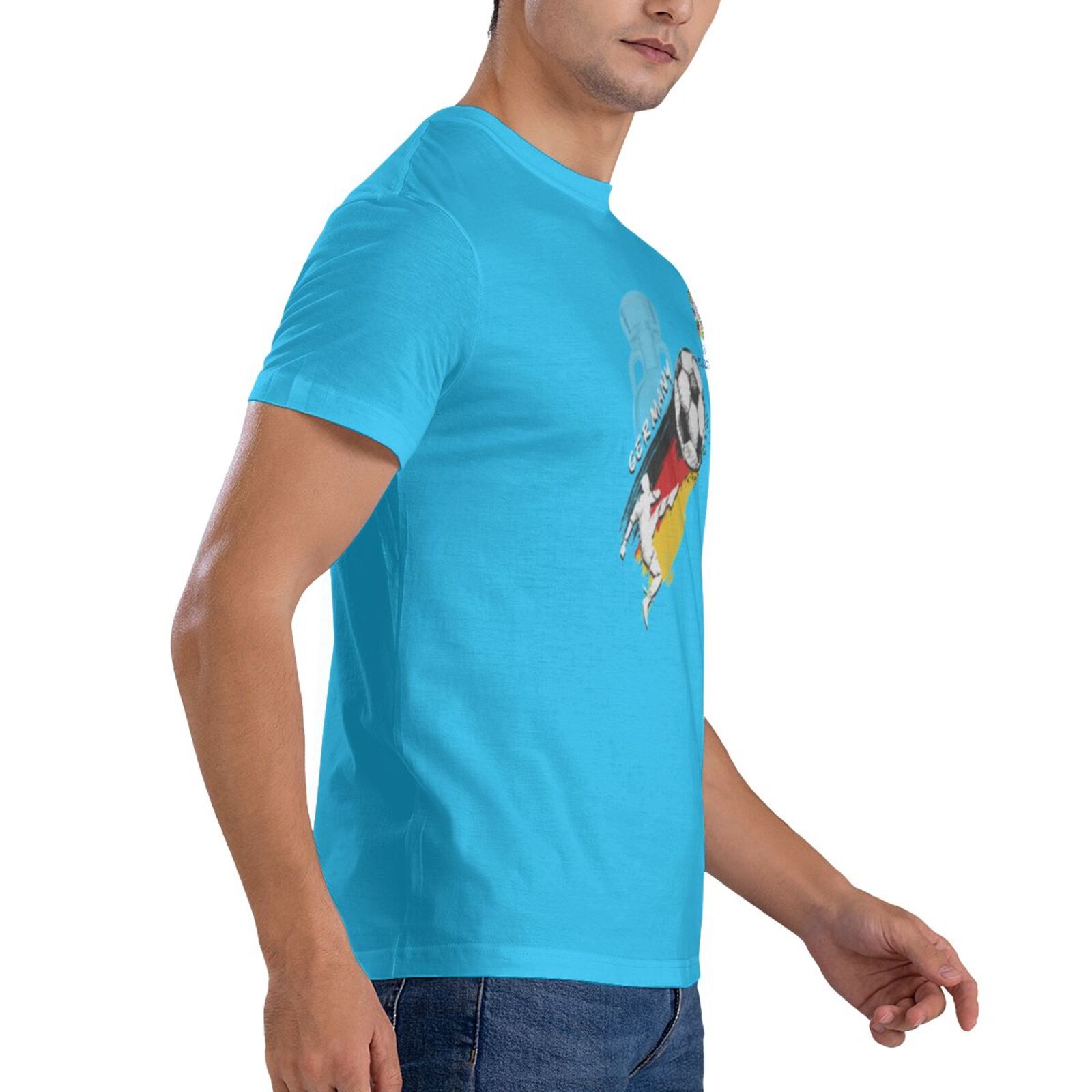 Men's Germany EURO 2024 Basic Short Sleeve T-Shirt BST1679