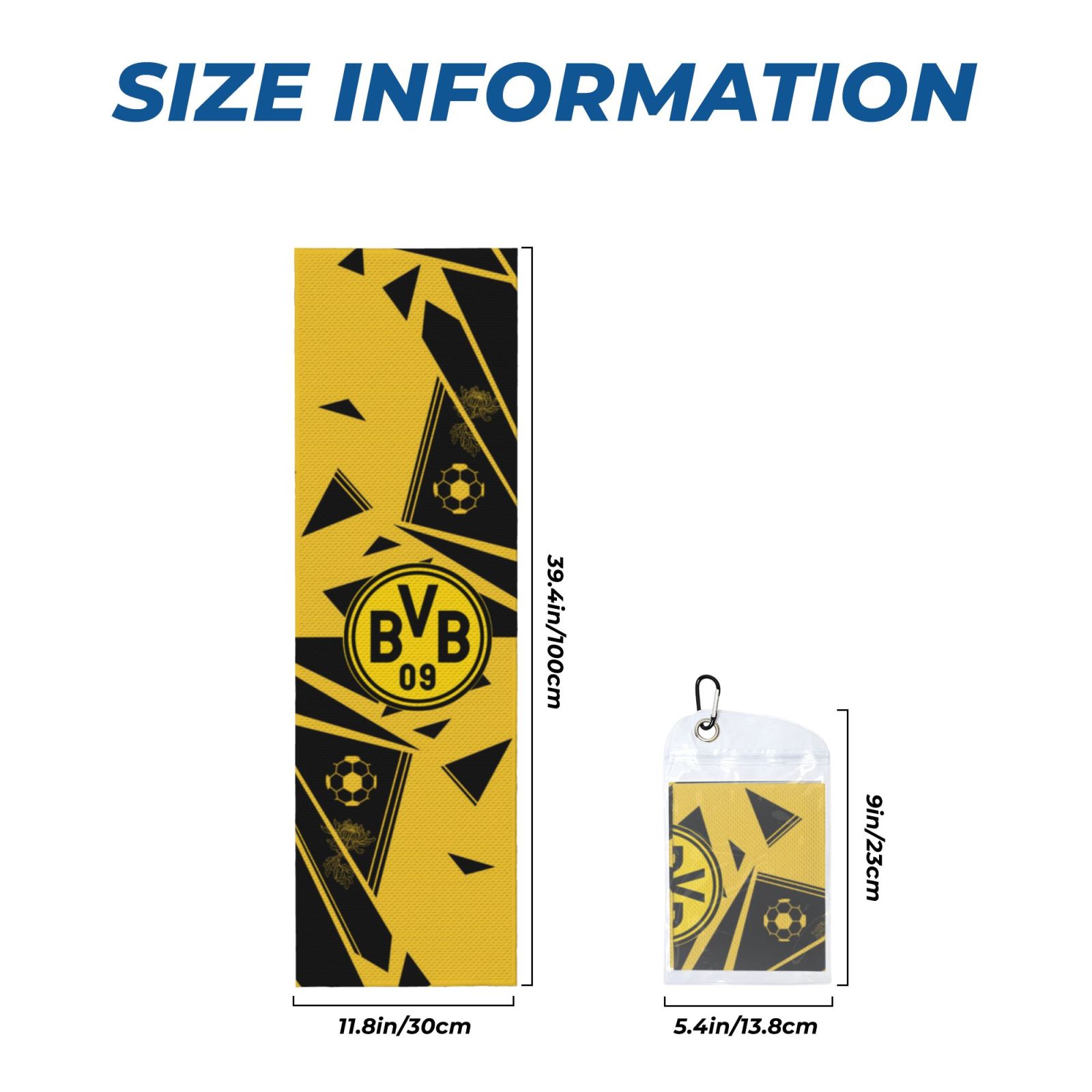 Borussia Dortmund Sport Towel CET1956