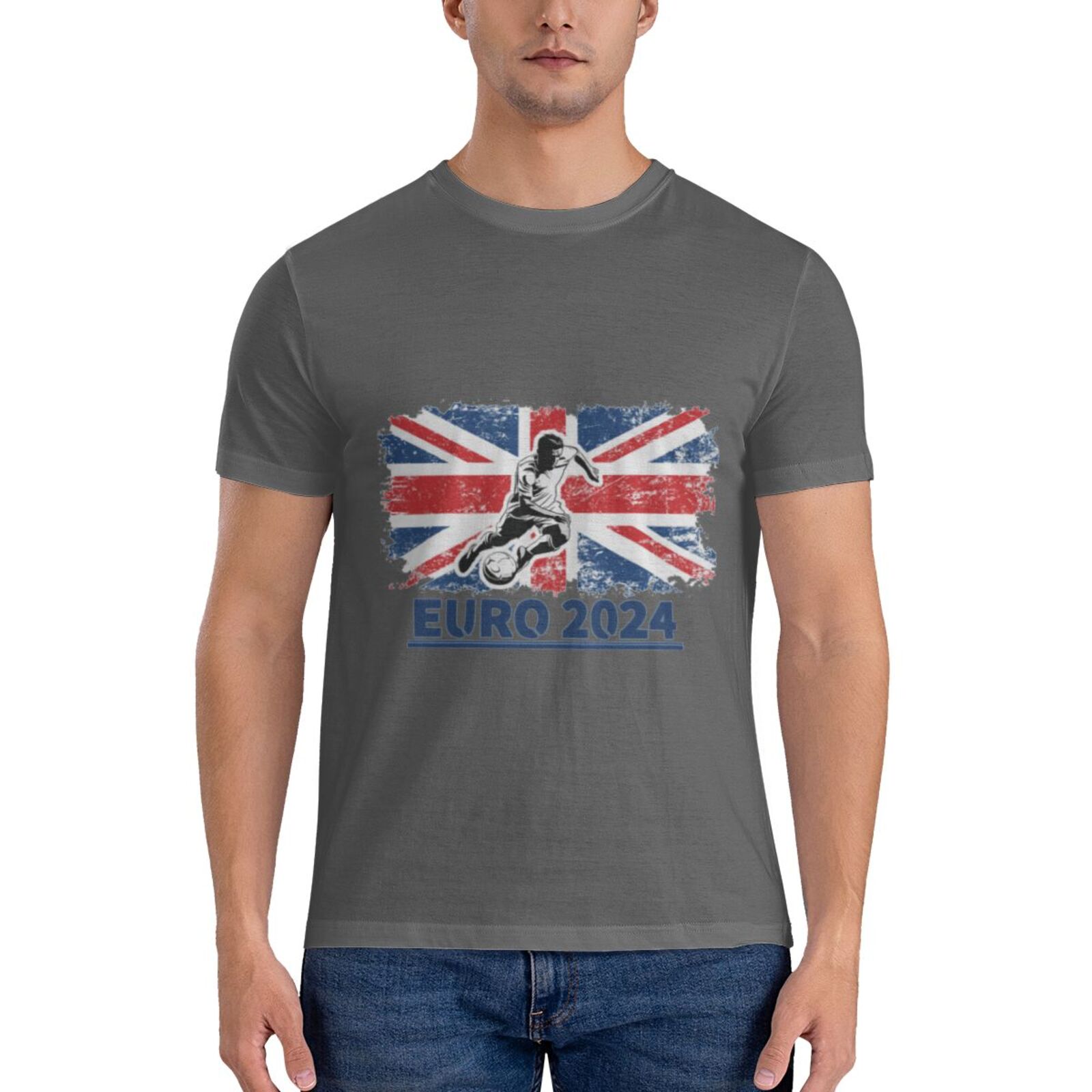 Men's England EURO 2024 Basic Short Sleeve T-Shirt BST1750