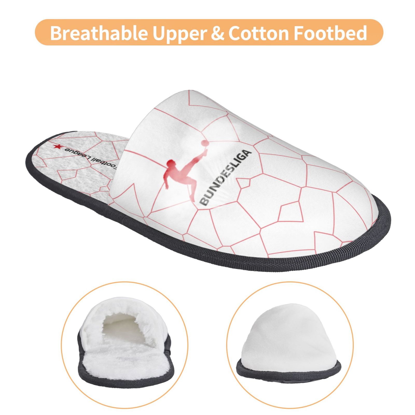 Germany Football League Cotton Slippers FSP2354