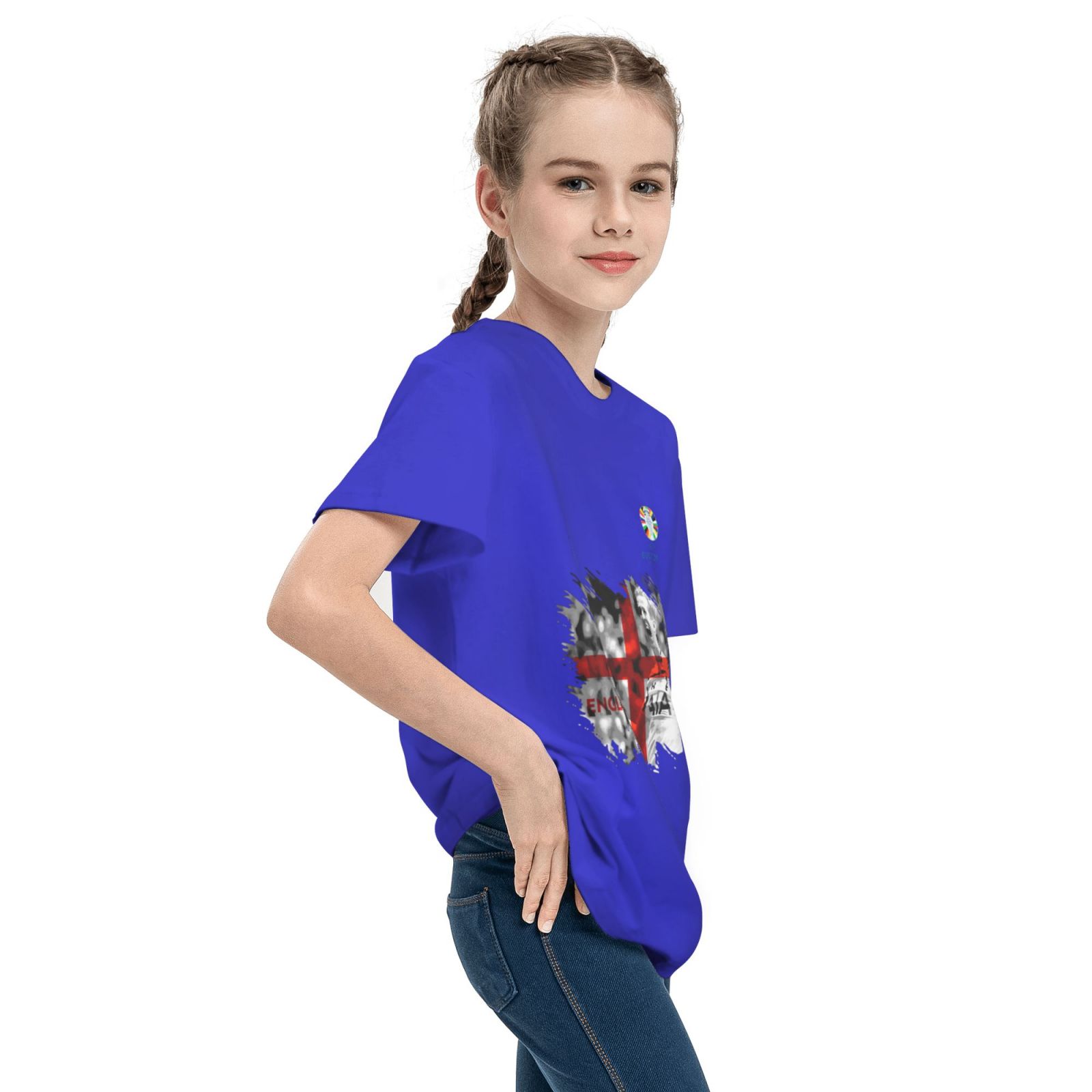Kid's England EURO 2024 Teenage T-shirt TET1711